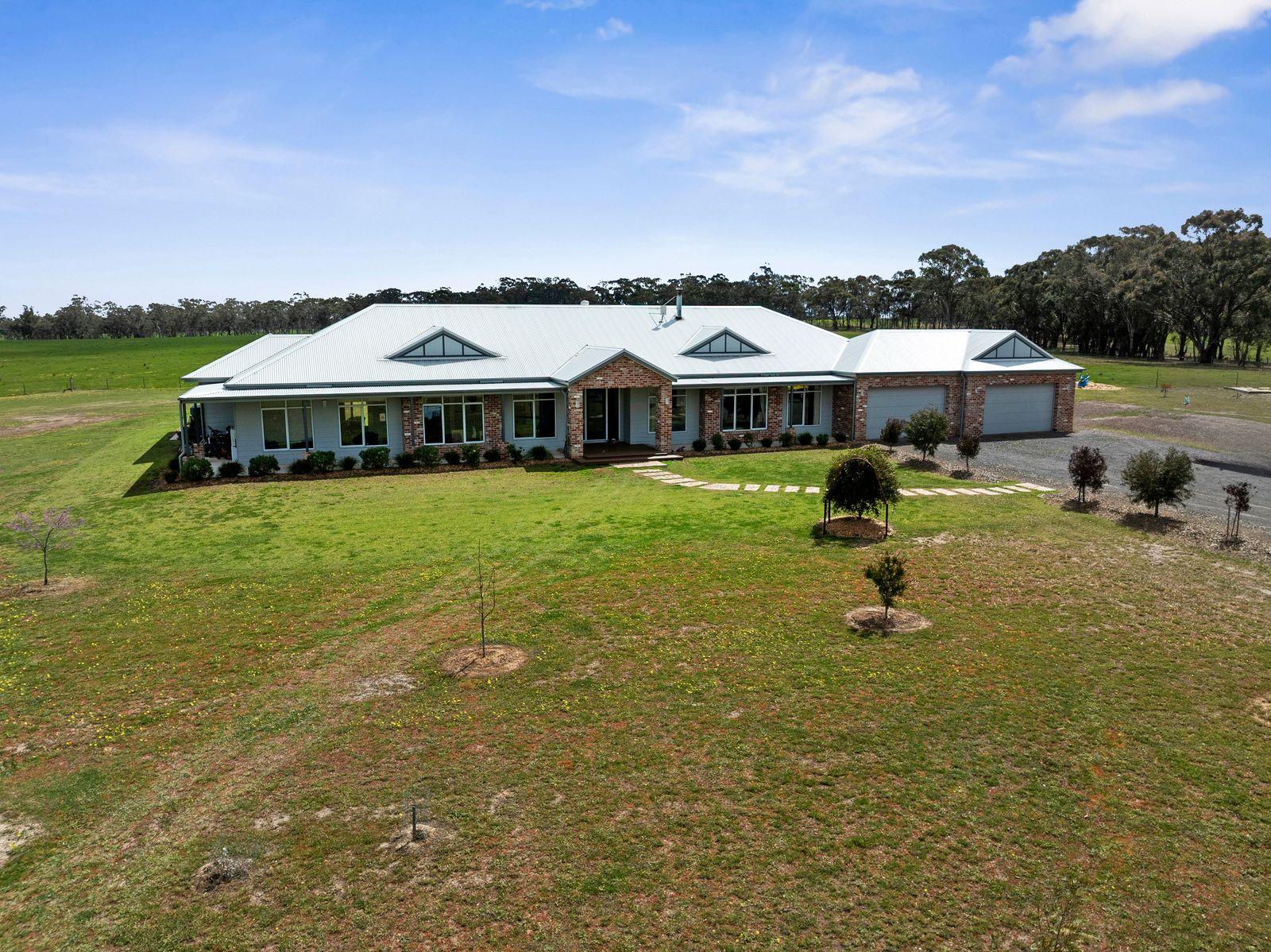 Prop-GPT: House: VIC Kirwans Bridge, VIC 3608 Stunning Family Entertainer with Heated Pool, Gym & Rural Outlook on 3.7 Acres