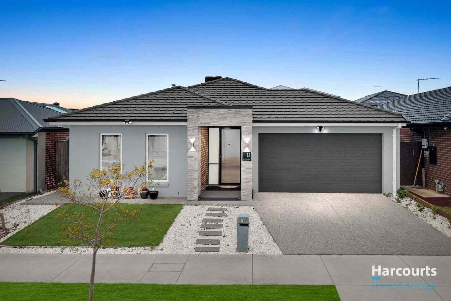Prop-GPT: House: VIC Clyde North, VIC 3978 14 Dorkings Way, CLYDE NORTH, VIC 3978 - House for Sale - harcourts.net