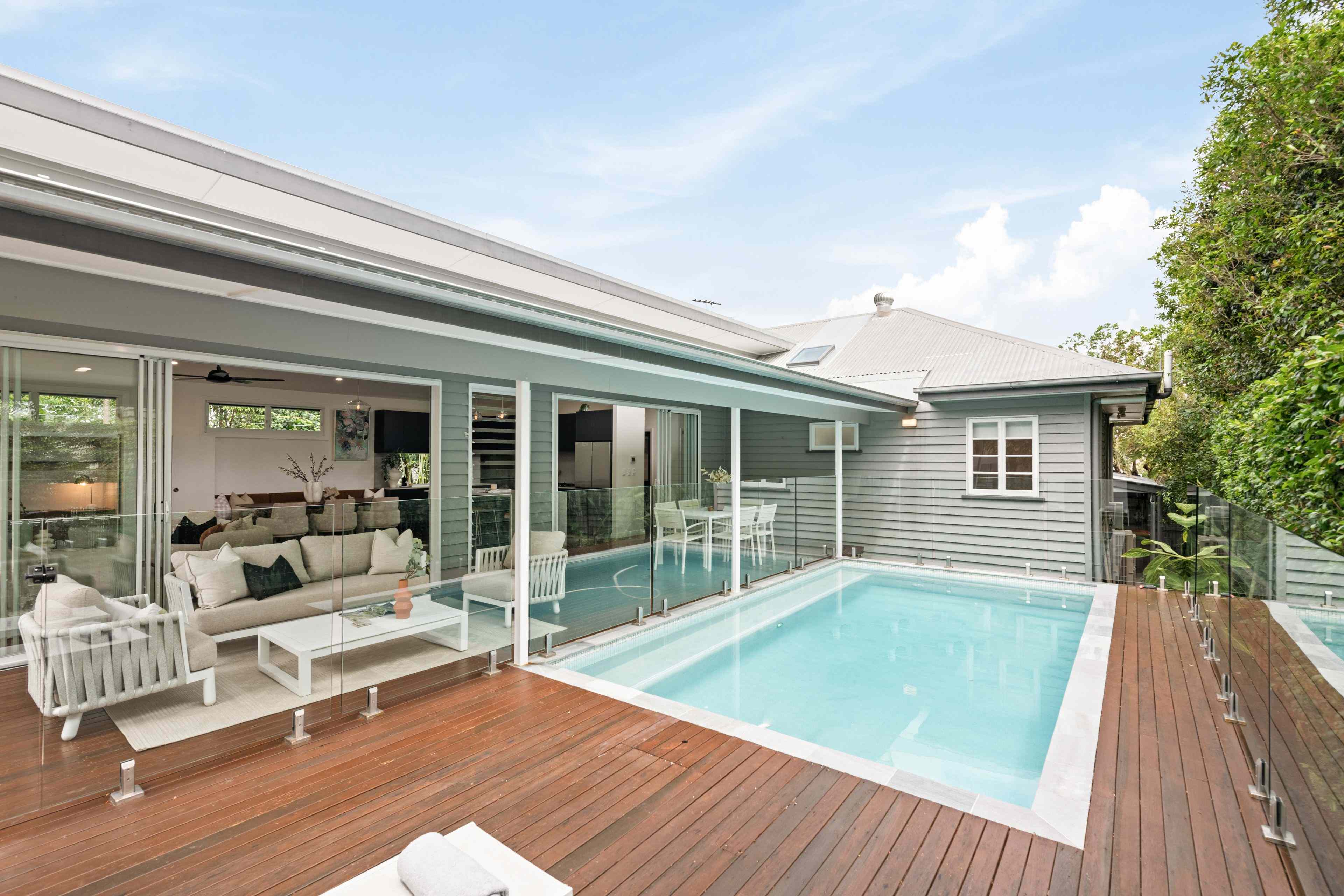 Prop-GPT: House: QLD Yeronga, QLD 4104 Chicly Renovated Bungalow, Quiet Leafy Location