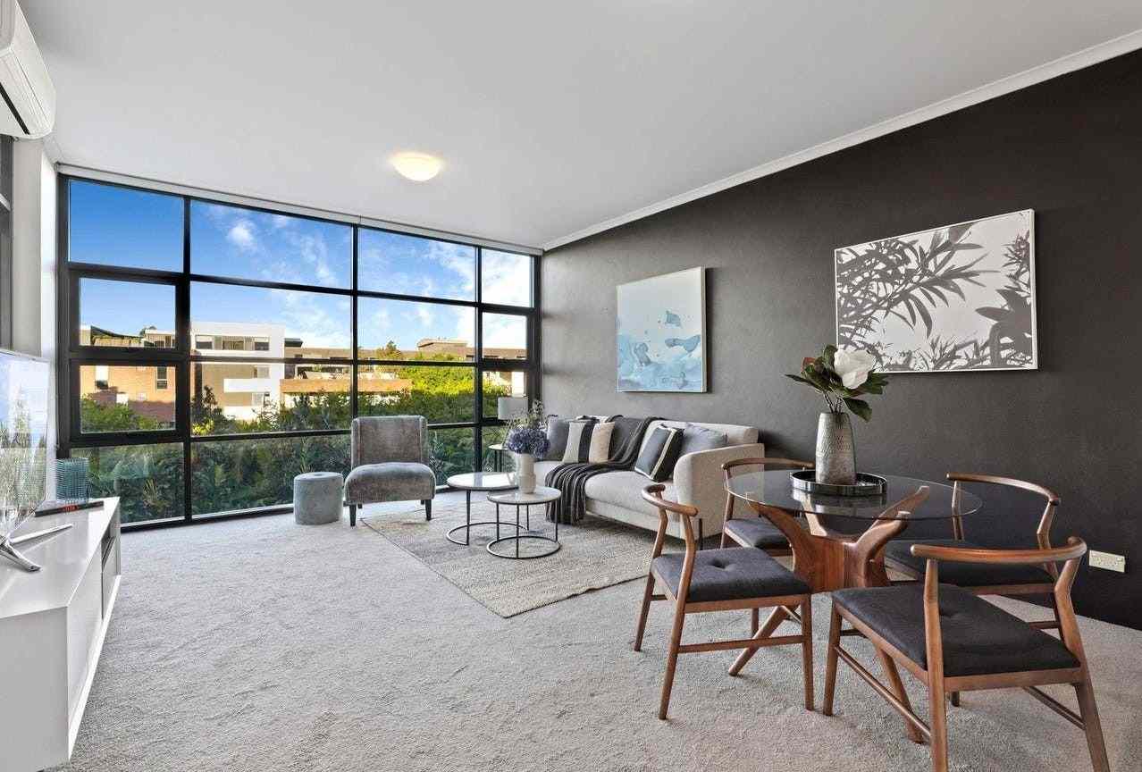 Prop-GPT: Apartment: NSW Erskineville, NSW 2043 A Spacious Sanctuary by Sydney Park