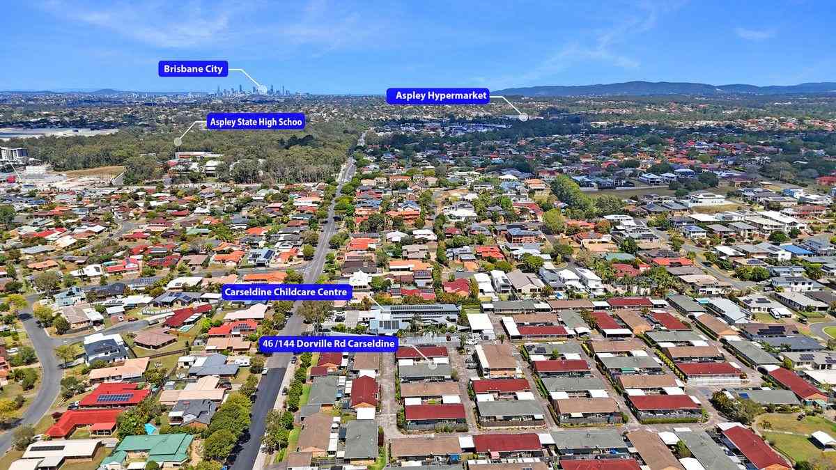 Prop-GPT: Property: QLD Carseldine, QLD 4034 46/144 Dorville Road, Carseldine, QLD 4034 - Unit for Sale - harcourts.net