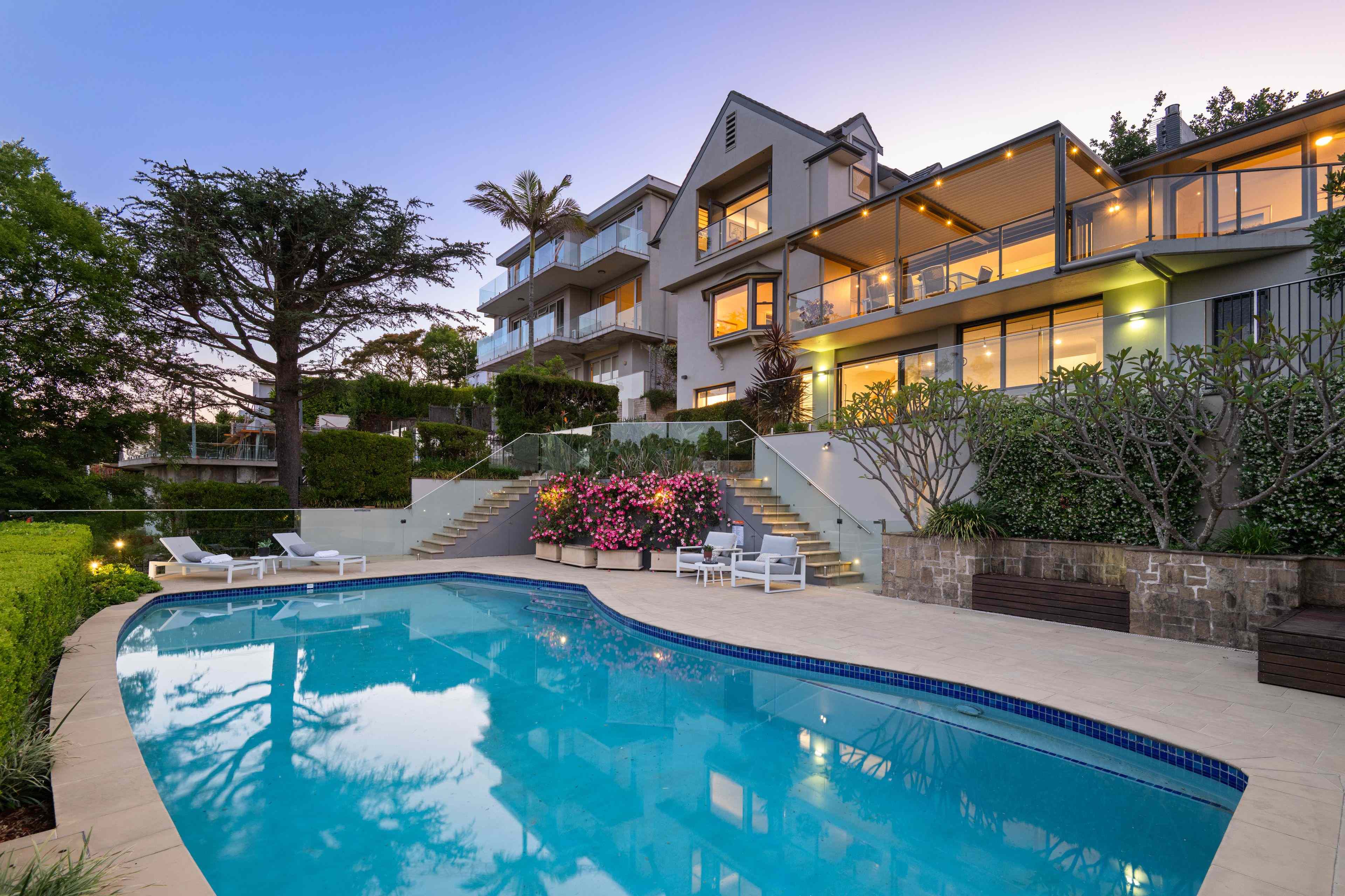 Substantial family entertainer with level access and Middle Harbour panoramas: NSW Castlecrag, NSW 2068 House | Prop-GPT the AI-Powered Property Portal