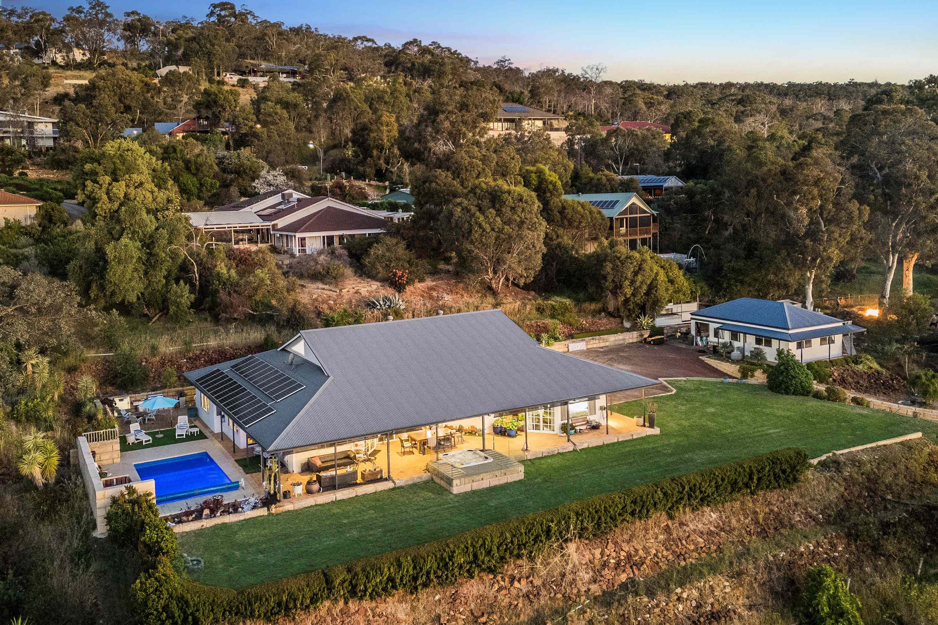 Hilltop luxury with Panoramic city views - The ultimate Perth hills retreat.: WA Mount Richon, WA 6112 House | Prop-GPT the AI-Powered Property Portal