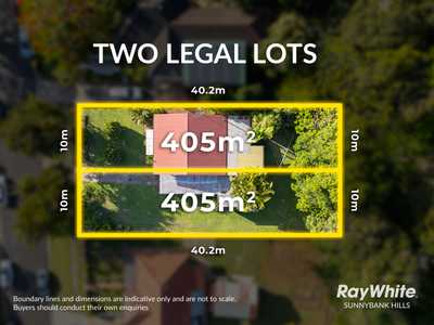 TWO LEGAL LOTS - MUST BE SOLD!  WALK TO MOUNT GRAVATT PLAZA .RARE. READY. IRREPLACEABLE: QLD Mount Gravatt East, QLD 4122 House | Prop-GPT the AI-Powered Property Portal