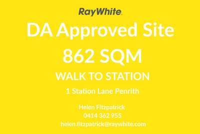 DA APPROVED SITE - CBD LOCATION: NSW South Penrith, NSW 2750 Land | Prop-GPT the AI-Powered Property Portal
