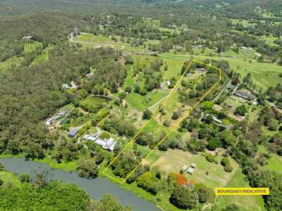 Unmissable Opportunity! Private 7.98 Acre Riverfront Estate in Prestigious Guanaba: QLD Guanaba, QLD 4210 Acreage/Semi-Rural | Prop-GPT the AI-Powered Property Portal