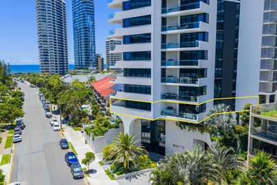 Elegant whole floor beachside living in 'White': QLD Main Beach, QLD 4217 Apartment | Prop-GPT the AI-Powered Property Portal