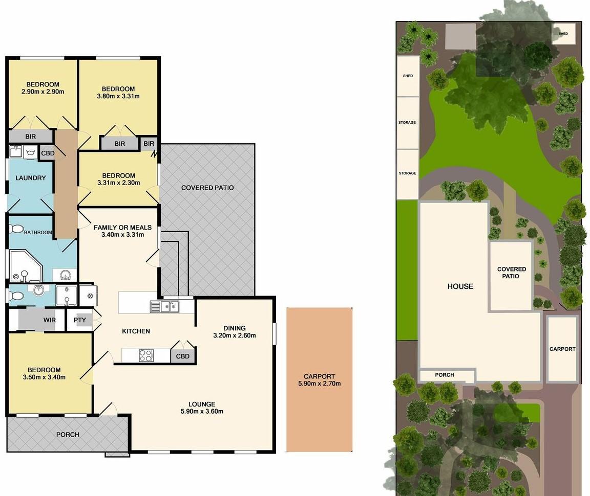 Single-level Tranquillity with Parkland Outlooks