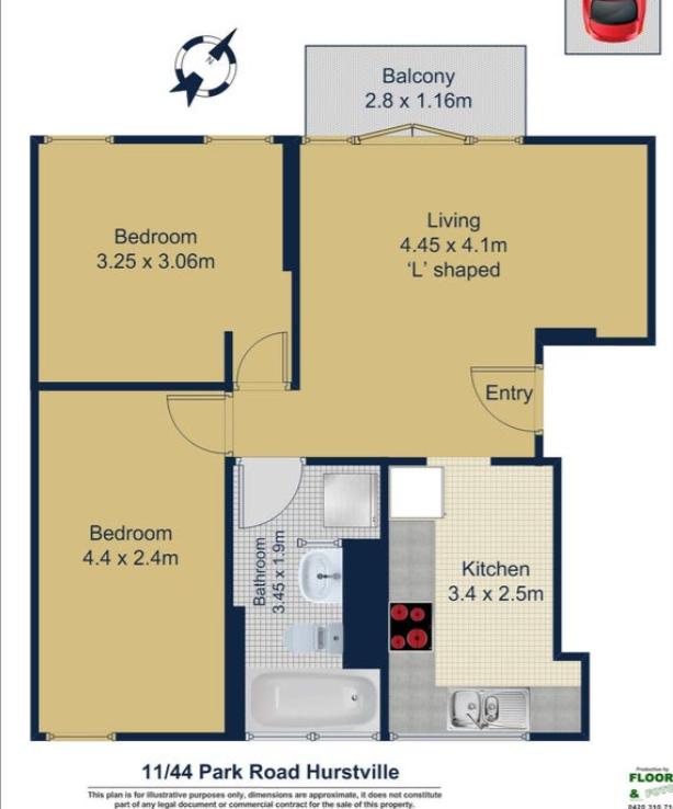 Unit for Rent: Hurstville, NSW 2220, NSW, 2220