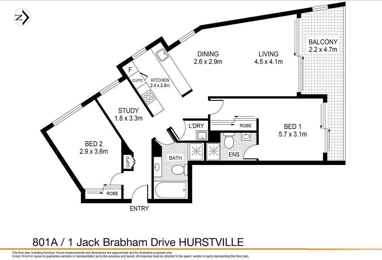 Apartment for Rent: Hurstville, NSW 2220, NSW, 2220