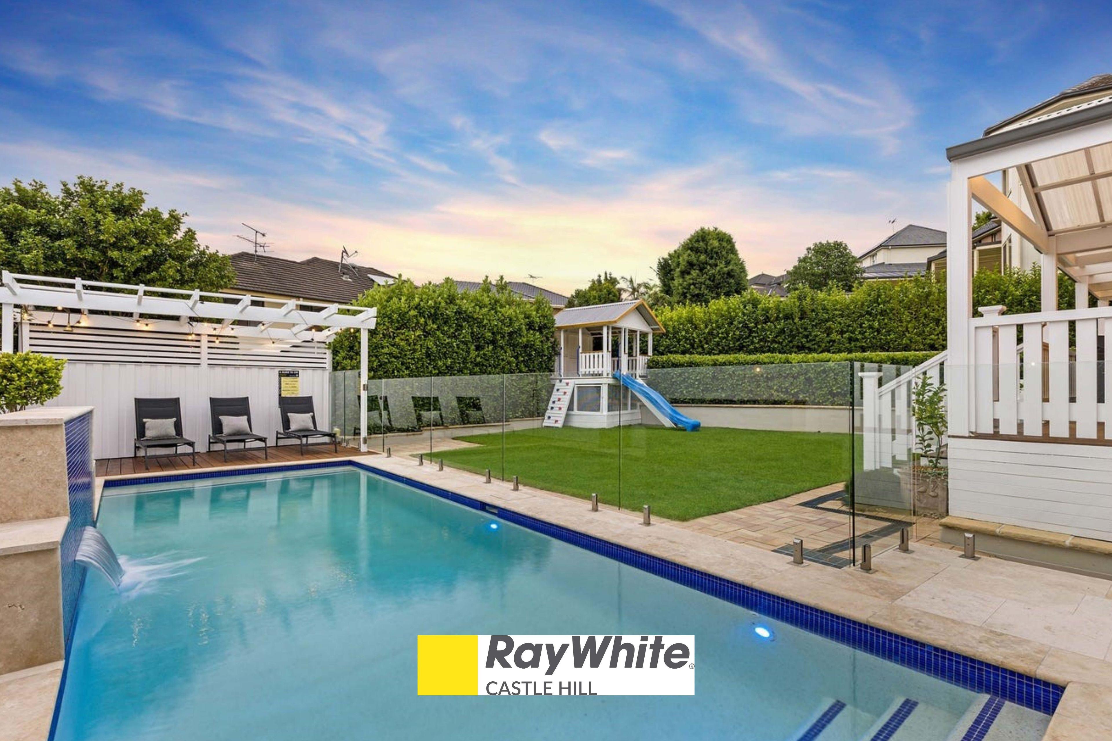 Grand Family Home with Pool, Views & Multiple Living Zones in Castle Hill