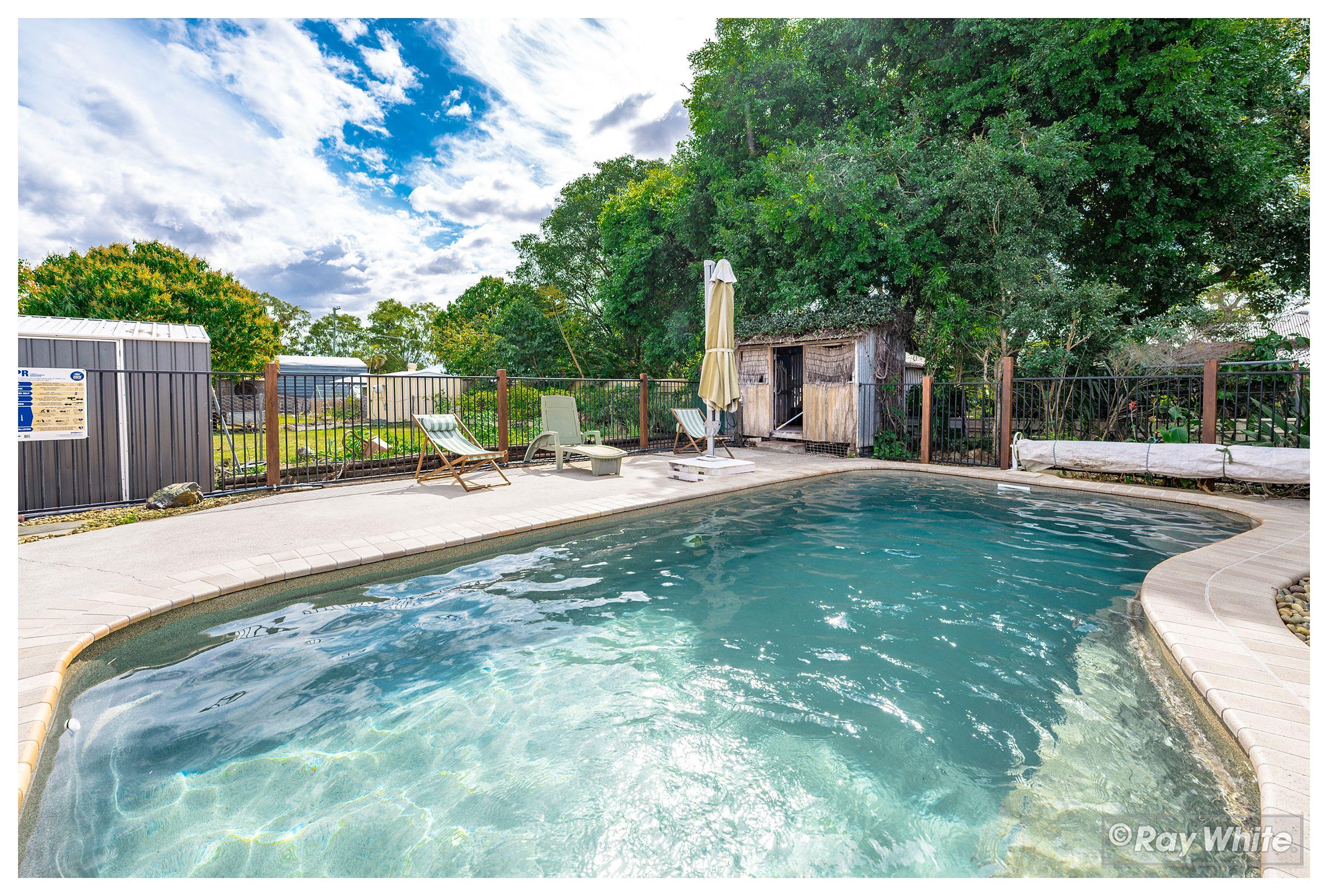 Pool. Huge Shed. Everything You've Been Searching For.