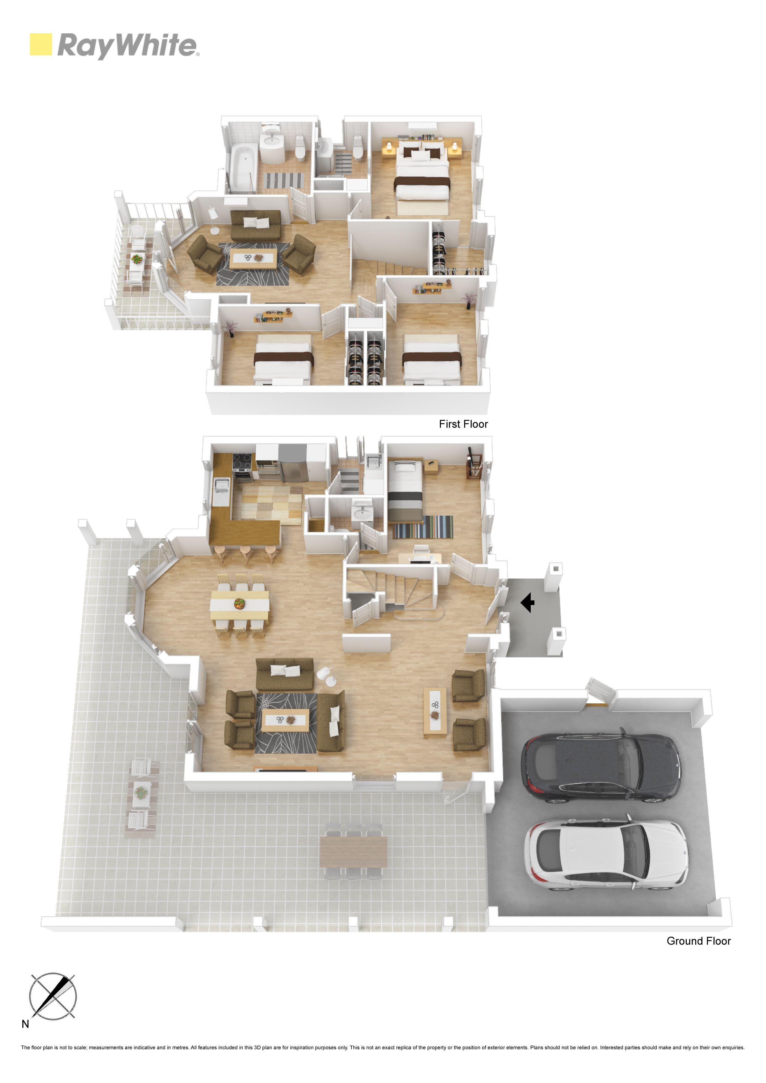 Grand Family home with 3 living zones.