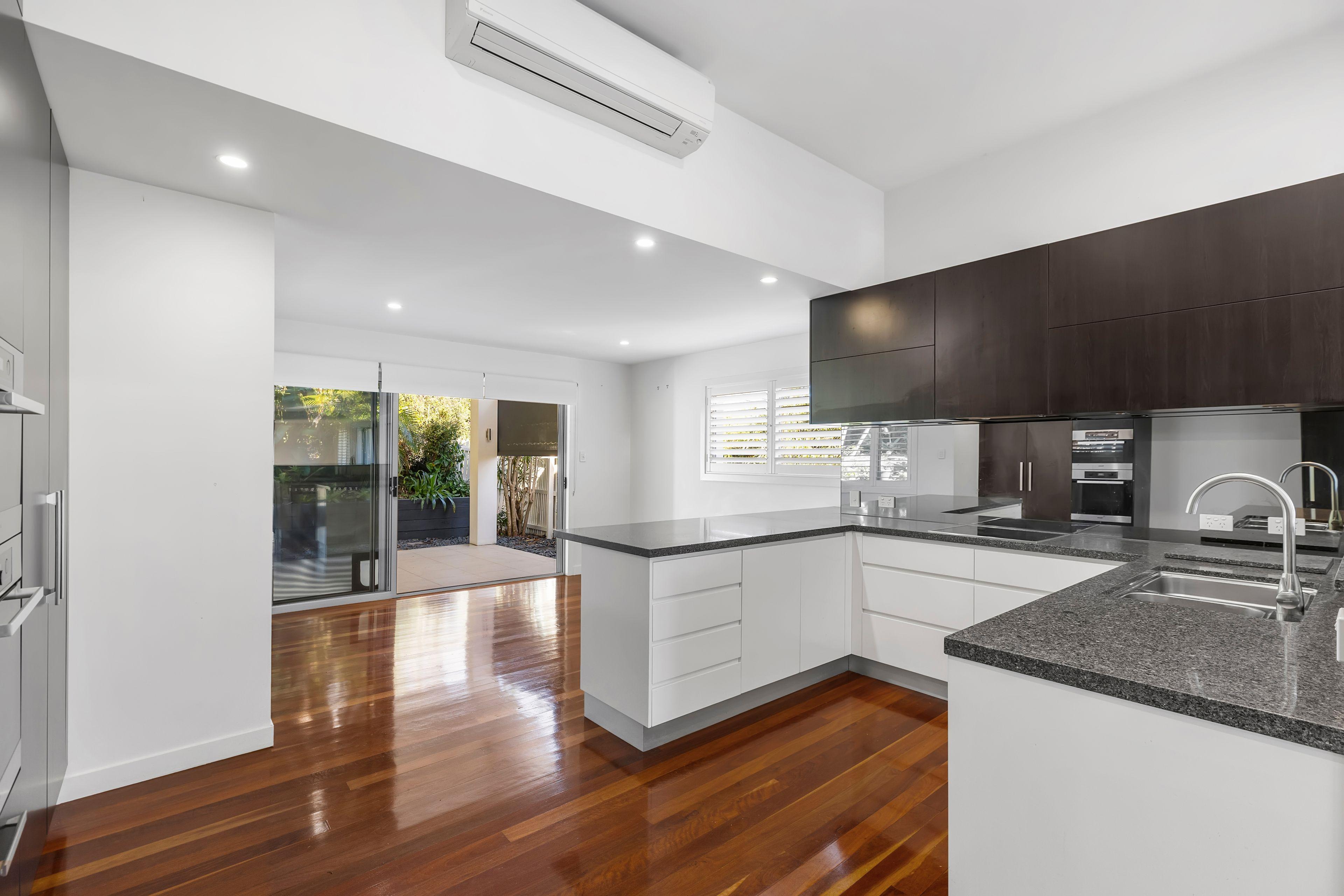 Upper level of modern home