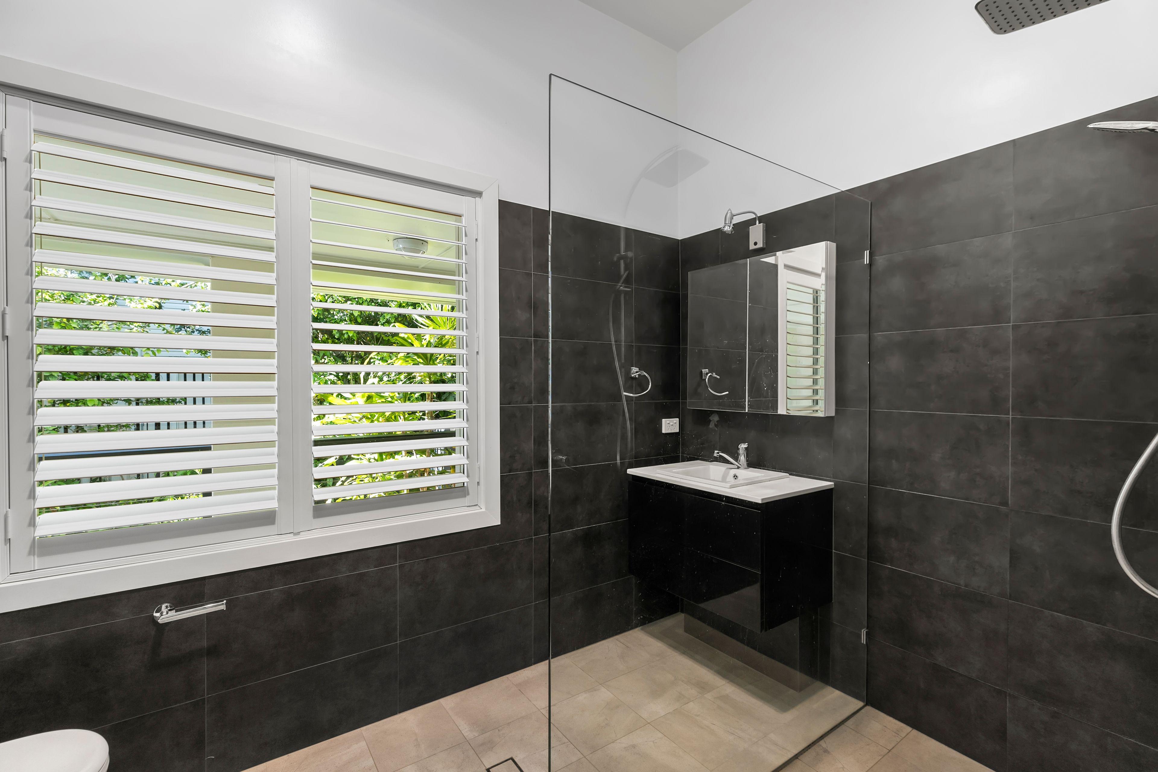 Upper level of modern home