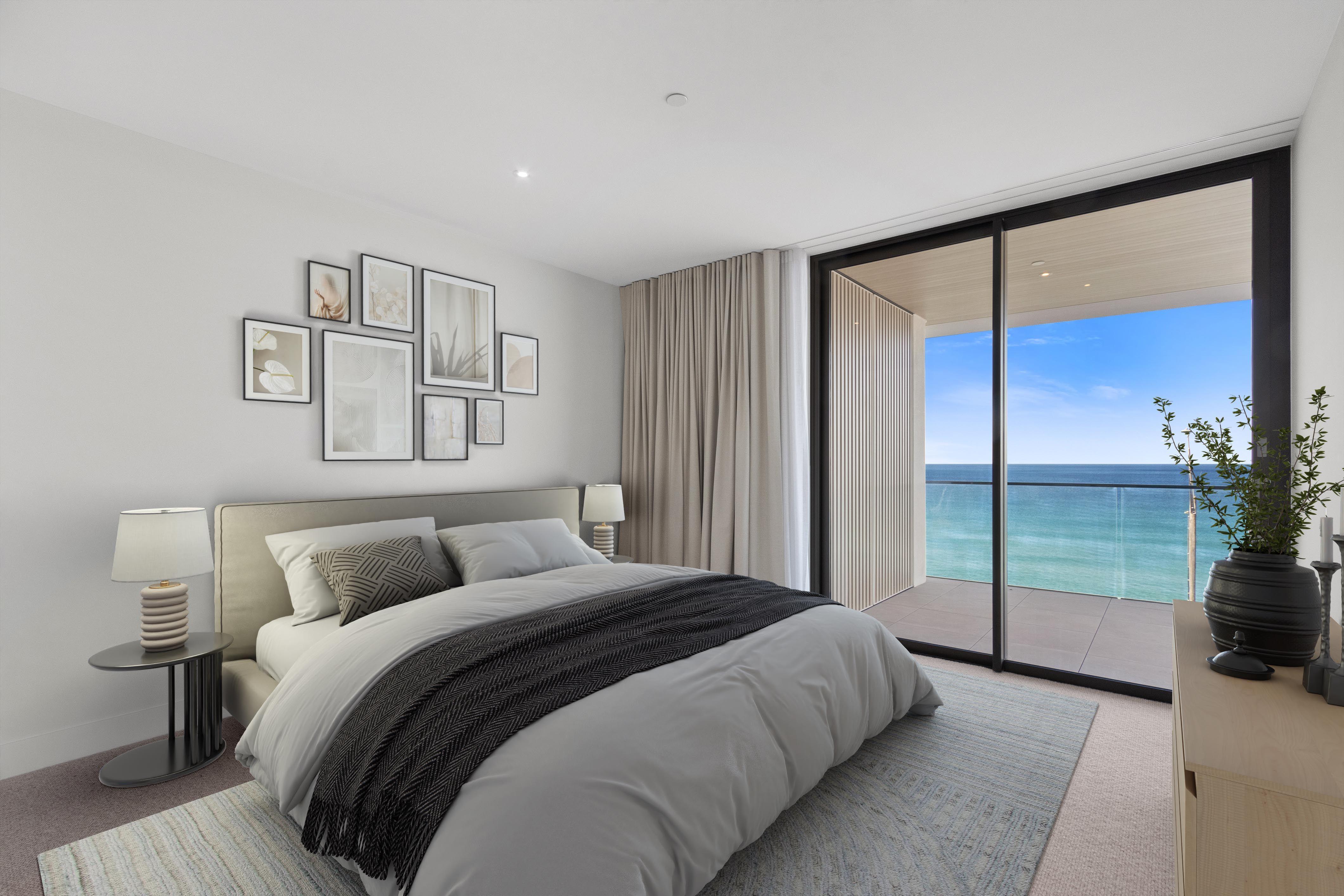 Stunning ocean-front apartment...