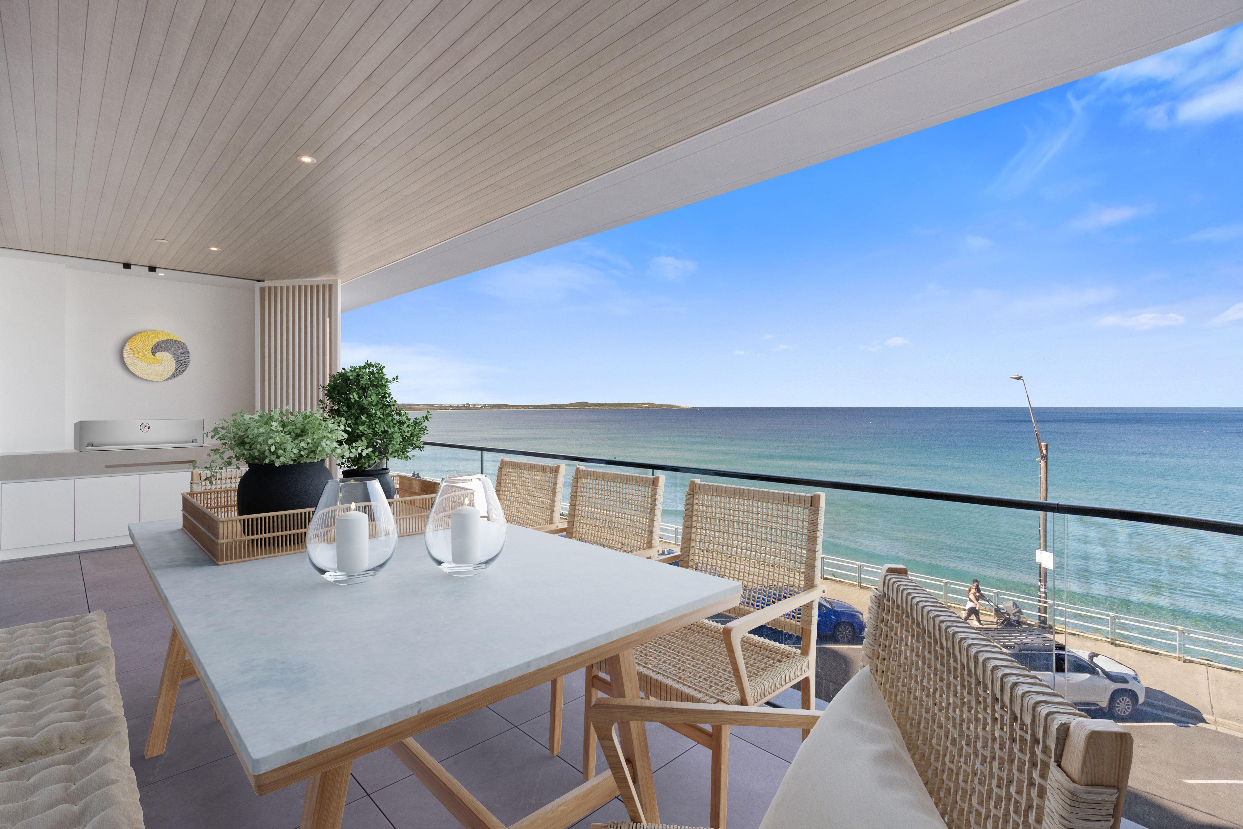 Stunning ocean-front apartment...