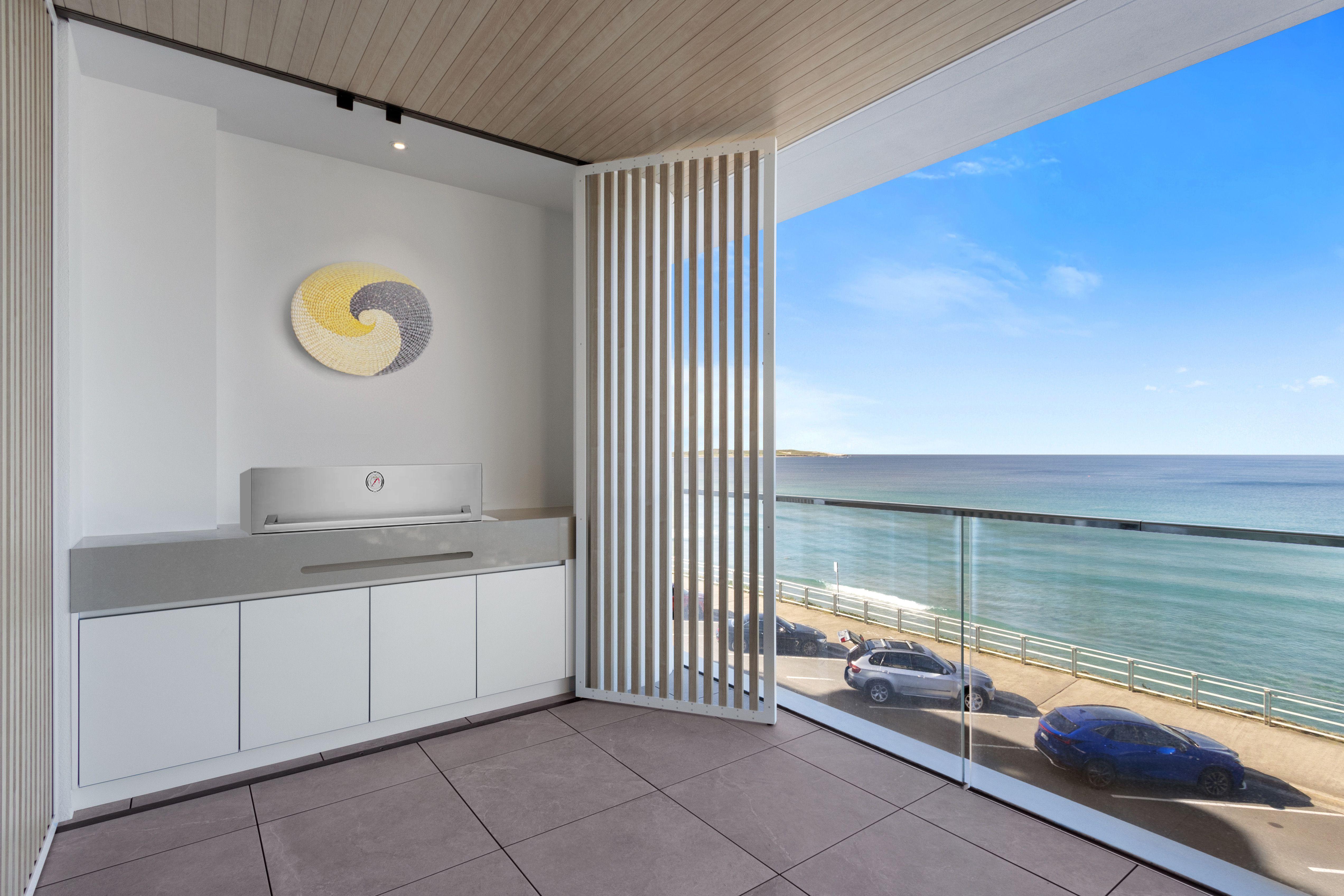 Stunning ocean-front apartment...