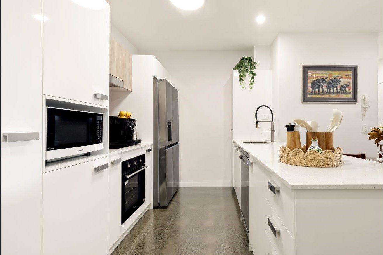 MODERN LIVING WITH A BALCONY AND VIEWS