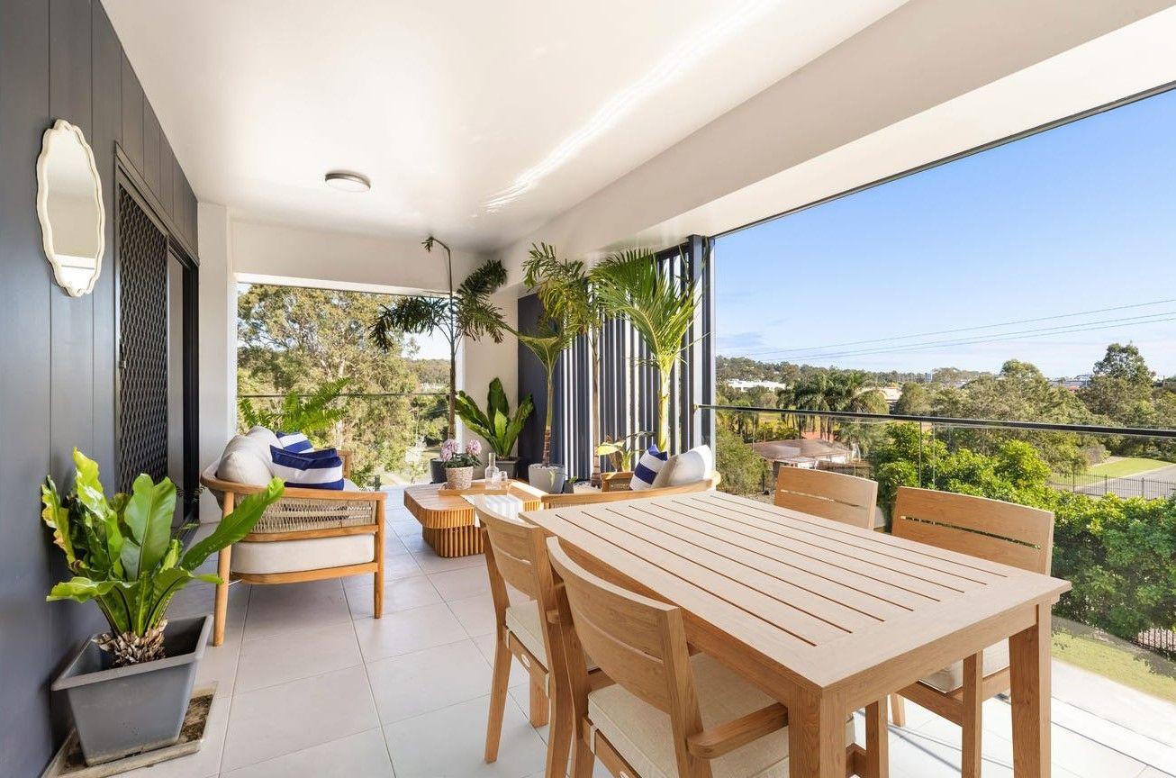 MODERN LIVING WITH A BALCONY AND VIEWS