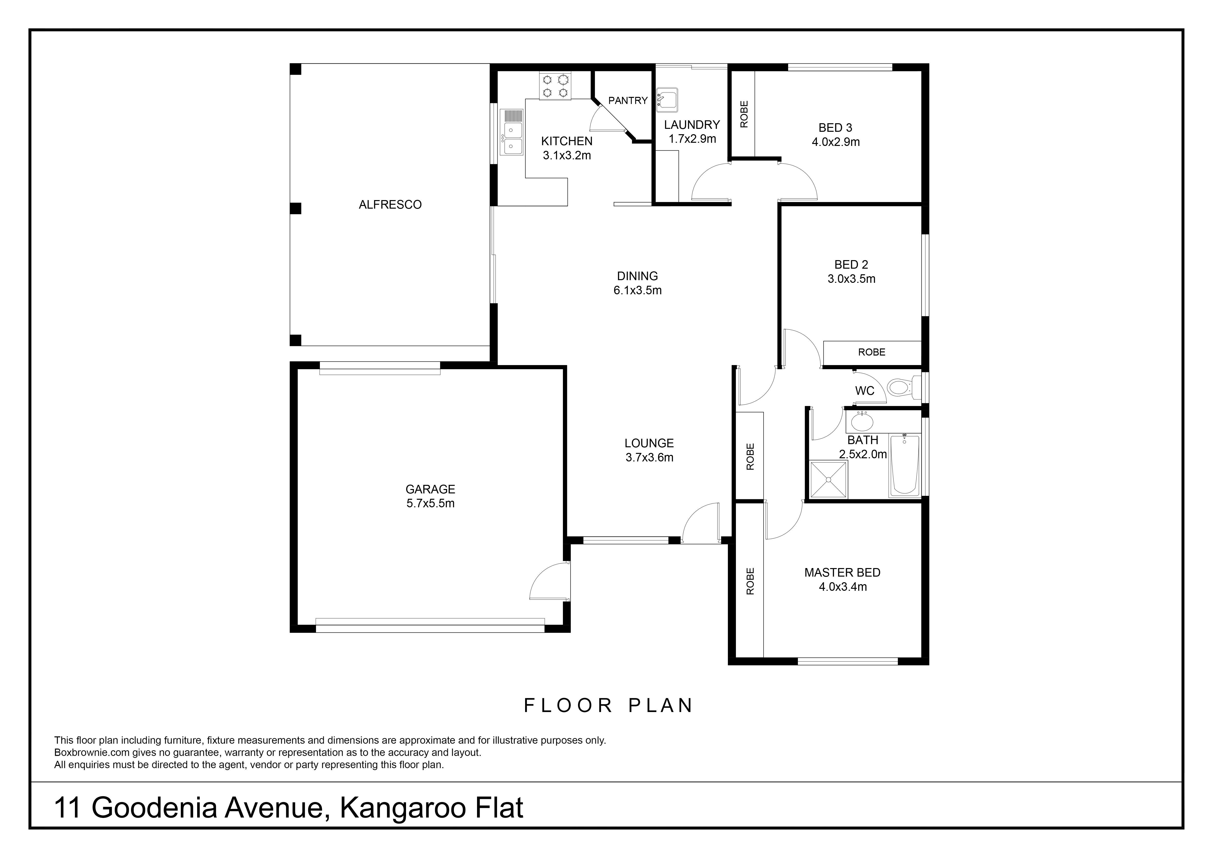 Well Presented 3 bedroom home in much sought after Kangaroo Flat