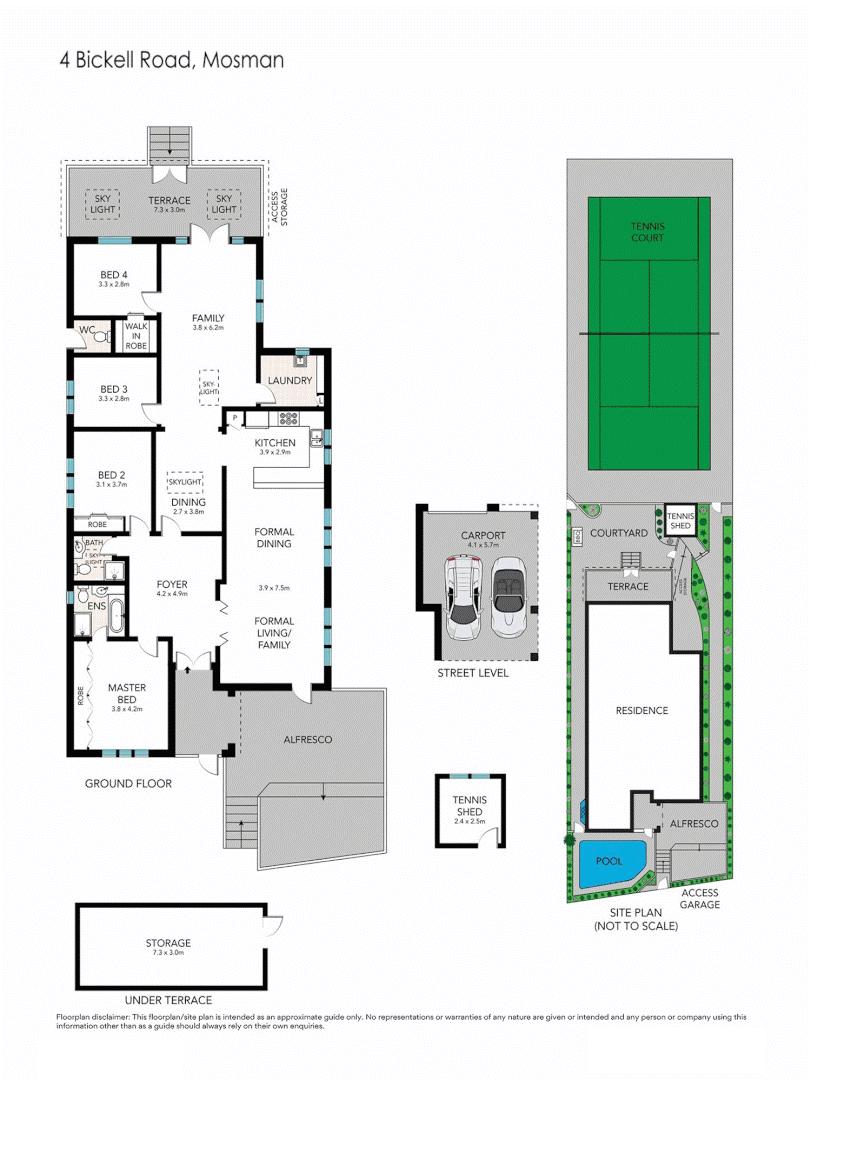 Ideal Family Home With Tennis Court and Pool