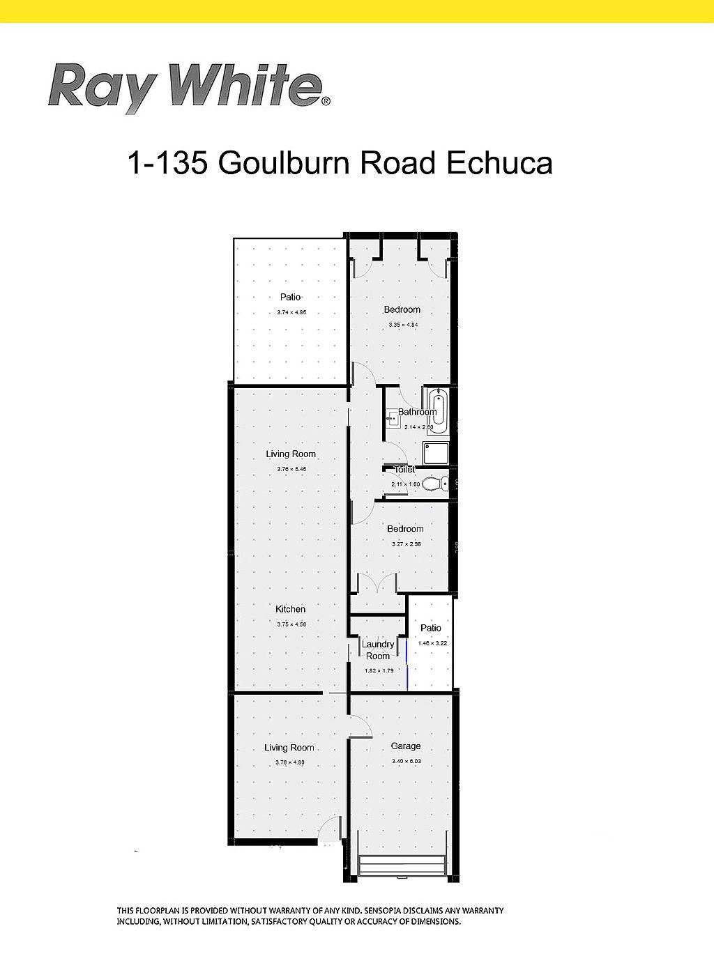 Open Plan Living with Private Courtyard