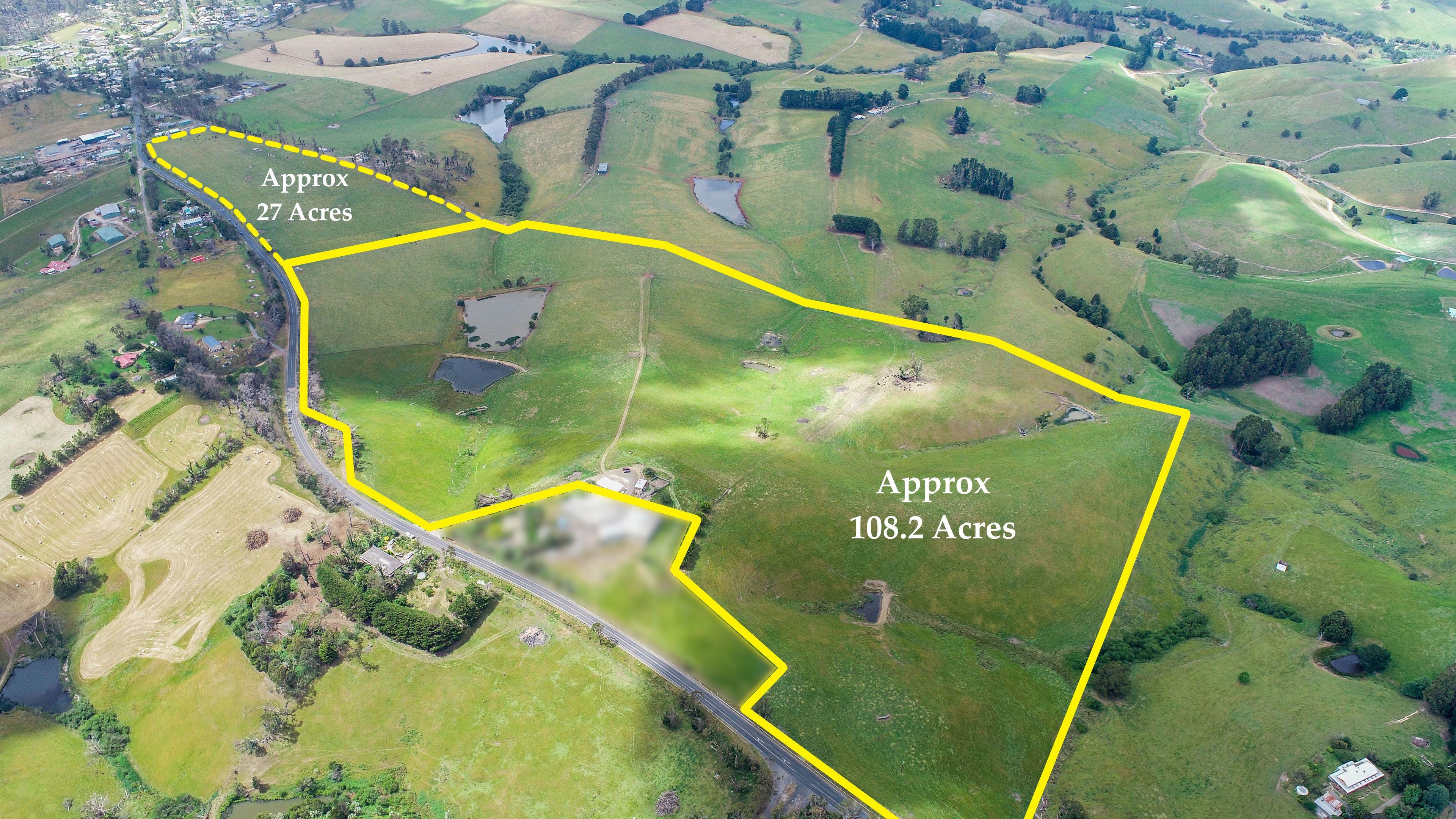 EXCEPTIONAL 108.2 ACRES ON THE EDGE OF TOWN!