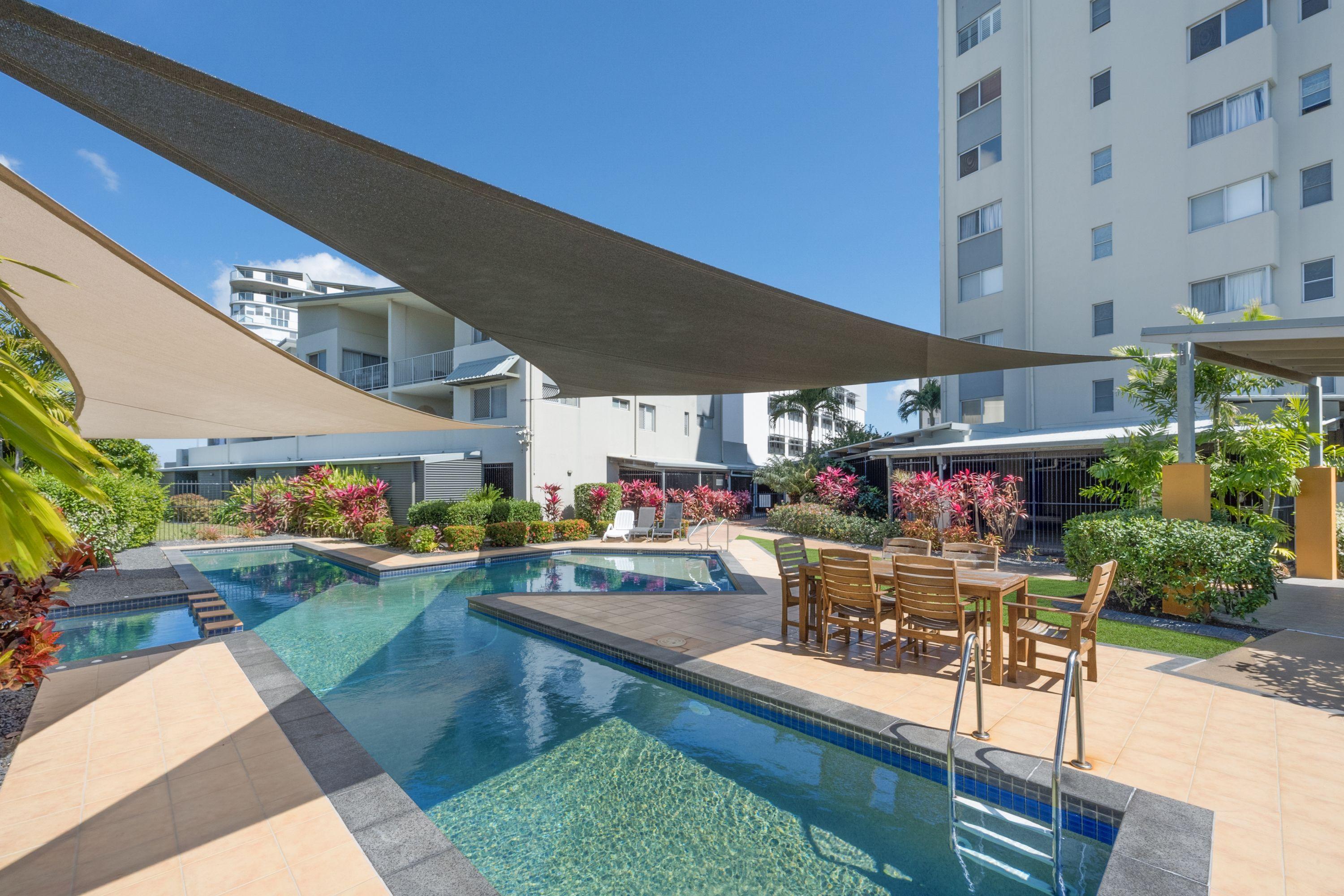 Furnished Unit Located In Secure complex +Pool +Tennis Court