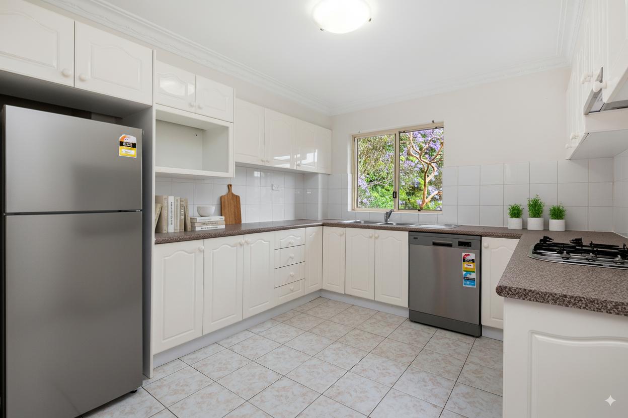 Spacious Top Floor Unit, Gas Included