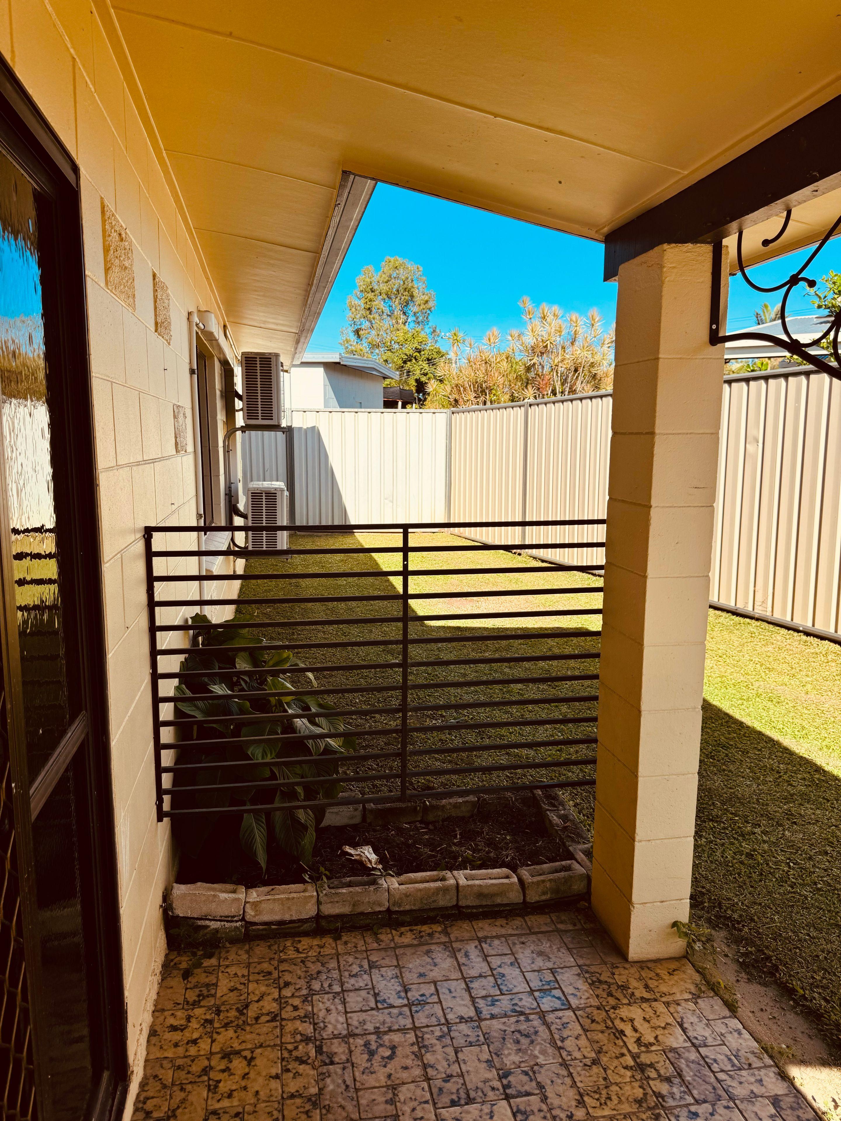3 Bedroom Unit with secure back yard
