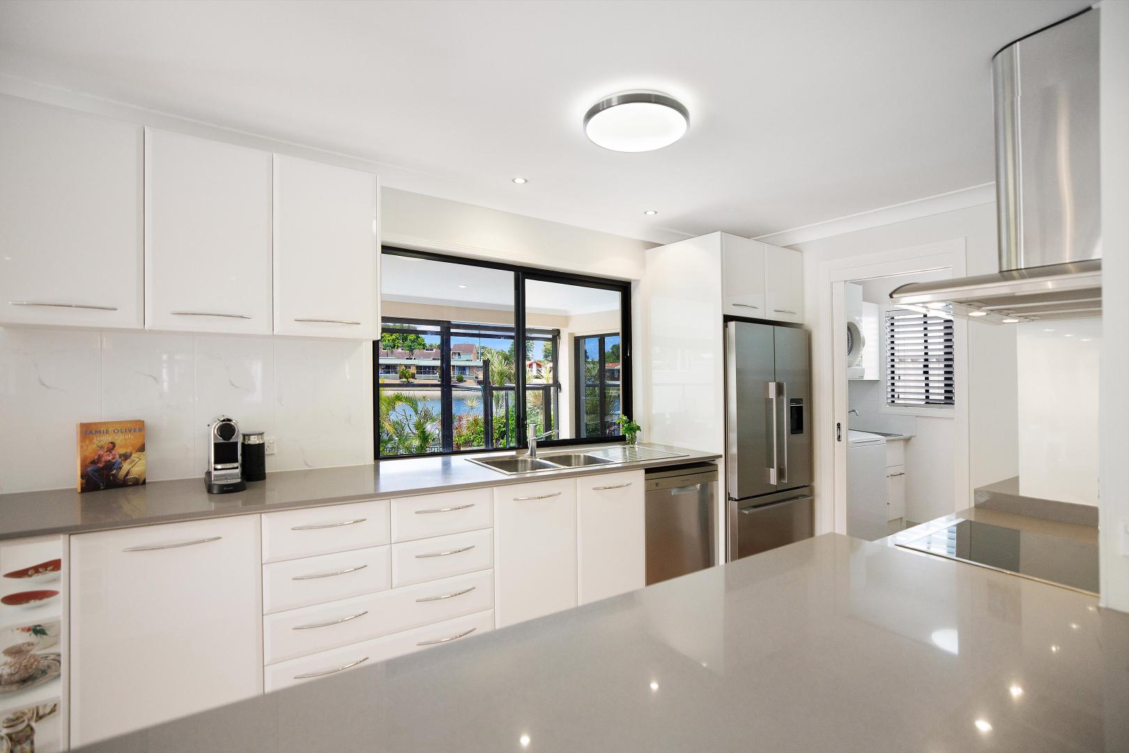 Canal Living with Pool in Prime Broadbeach Waters Location