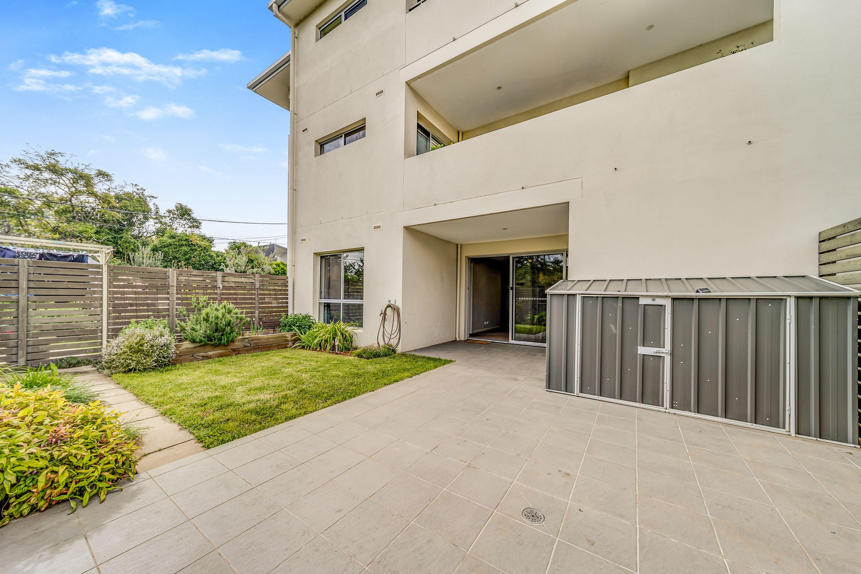 Ground level apartment in a great location