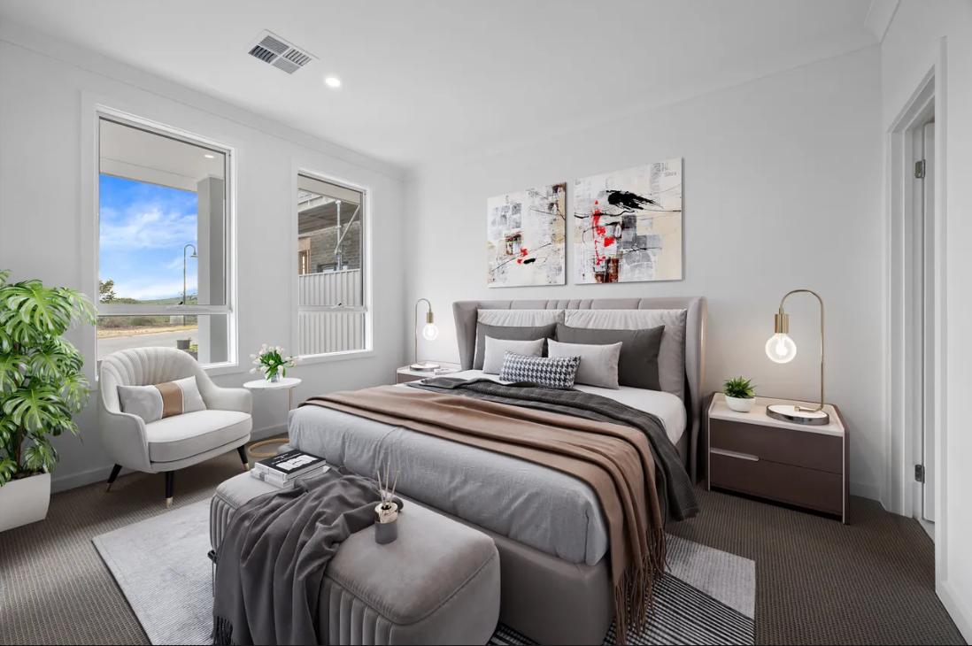 Available Now!  Brand new home with views!