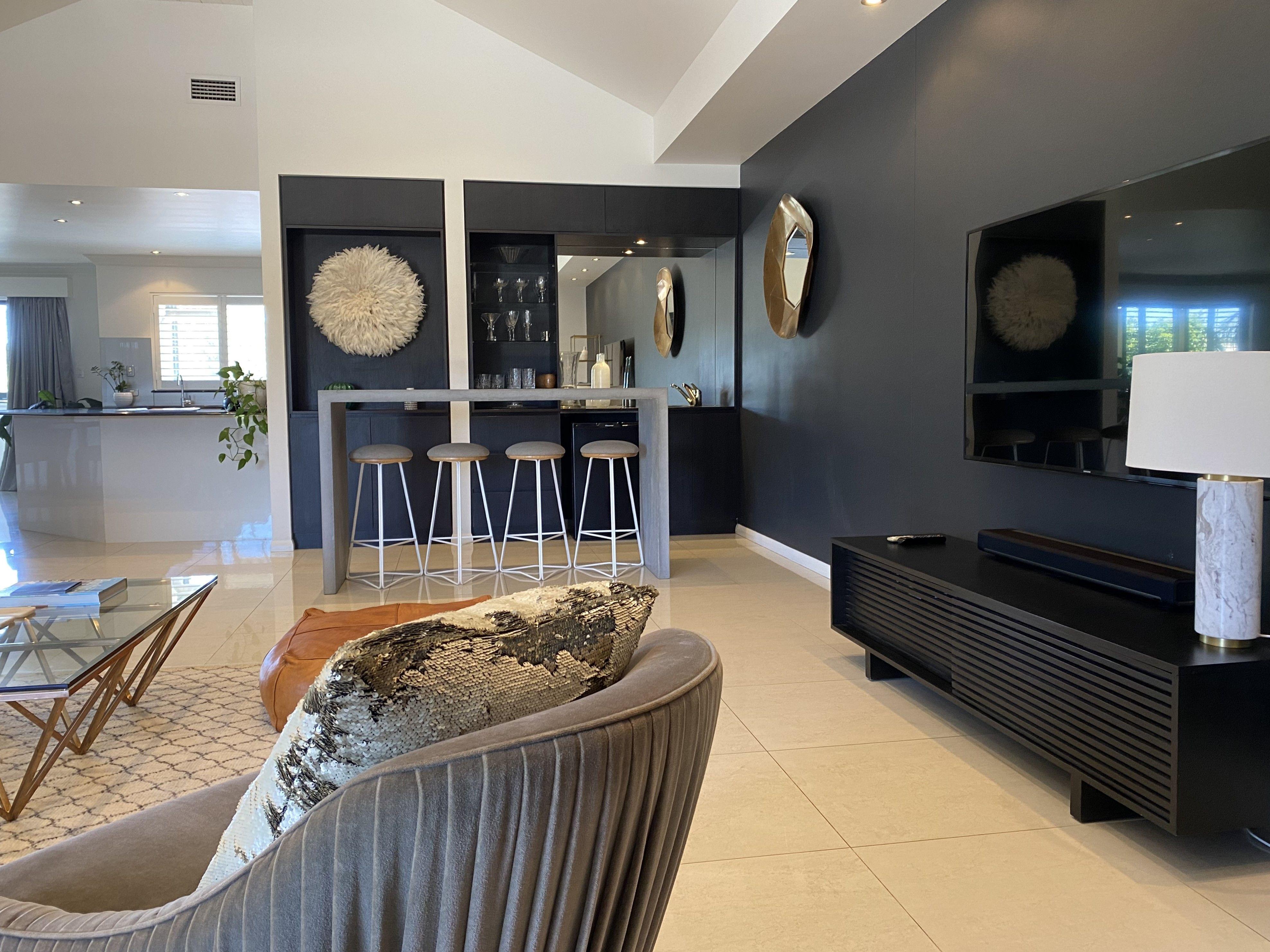 Glamourous rooftop penthouse