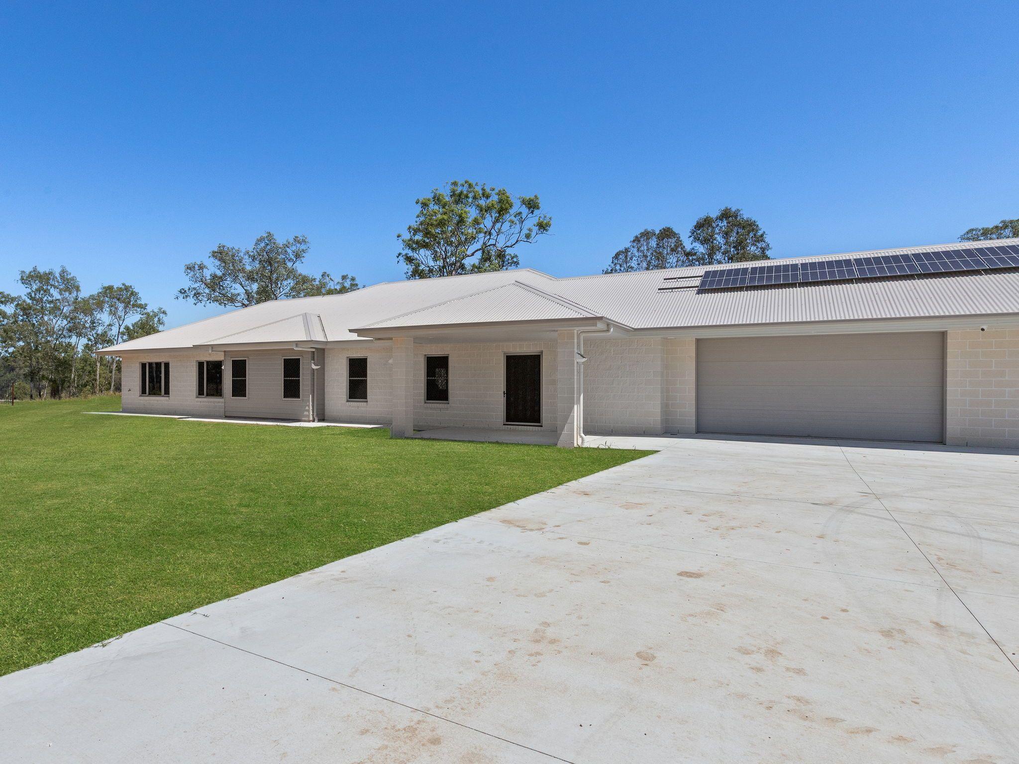 Prop-GPT: House: QLD Kholo, QLD 4306 Brand New Luxury Family Home with Modern Comforts and Outdoor Entertaining!