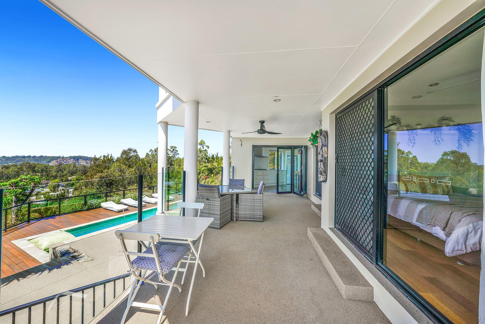 Dual Living Home with Skyline Views, Study, and Poolside Entertaining