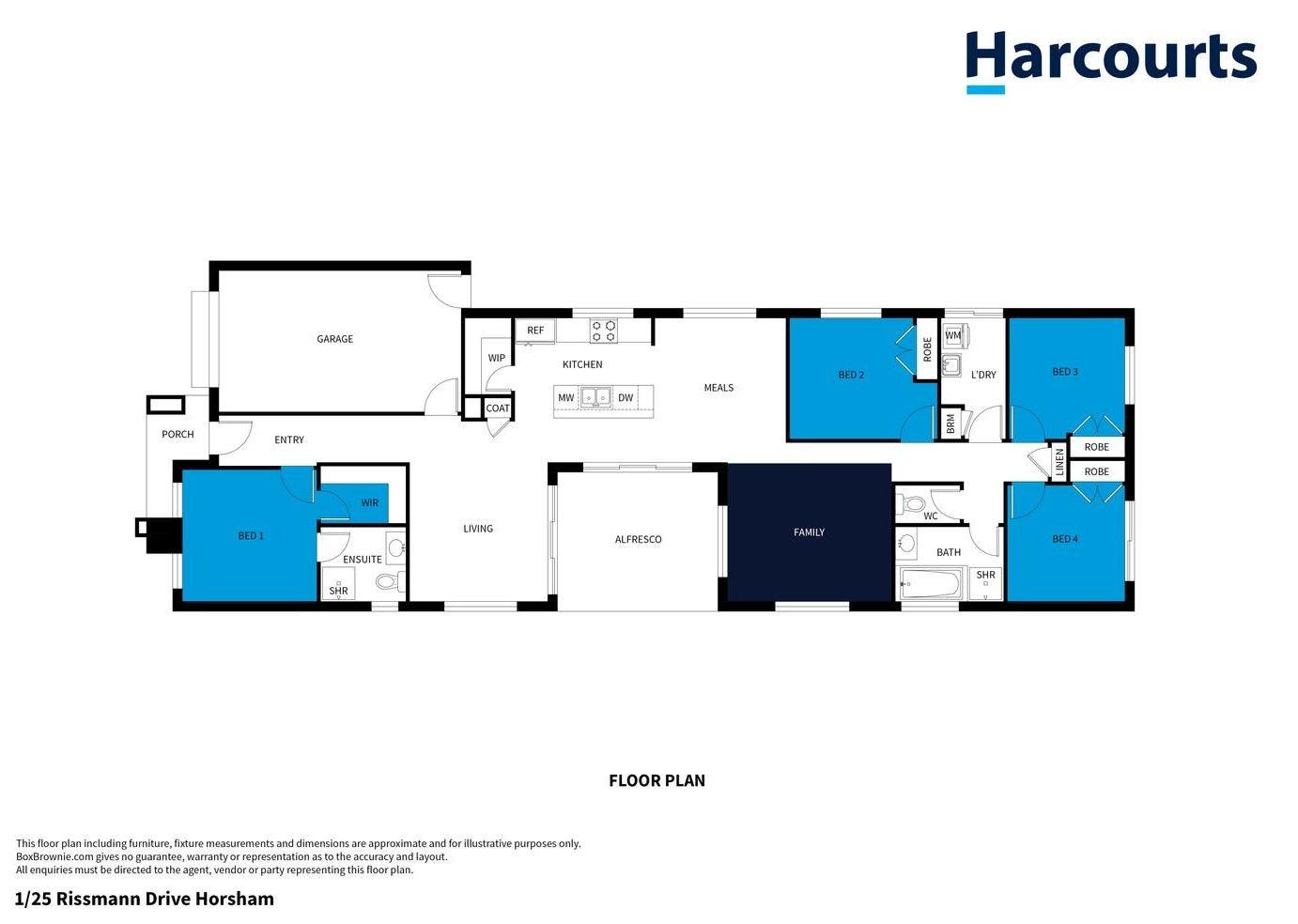 1/25 Rissmann Drive, HORSHAM, VIC 3400 - House for Rent - harcourts.net