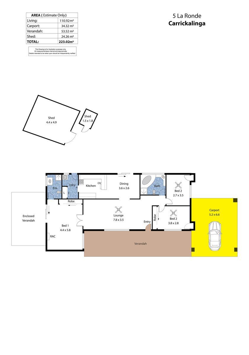 Lovely home within walking distance to Carrrickalinga Beach