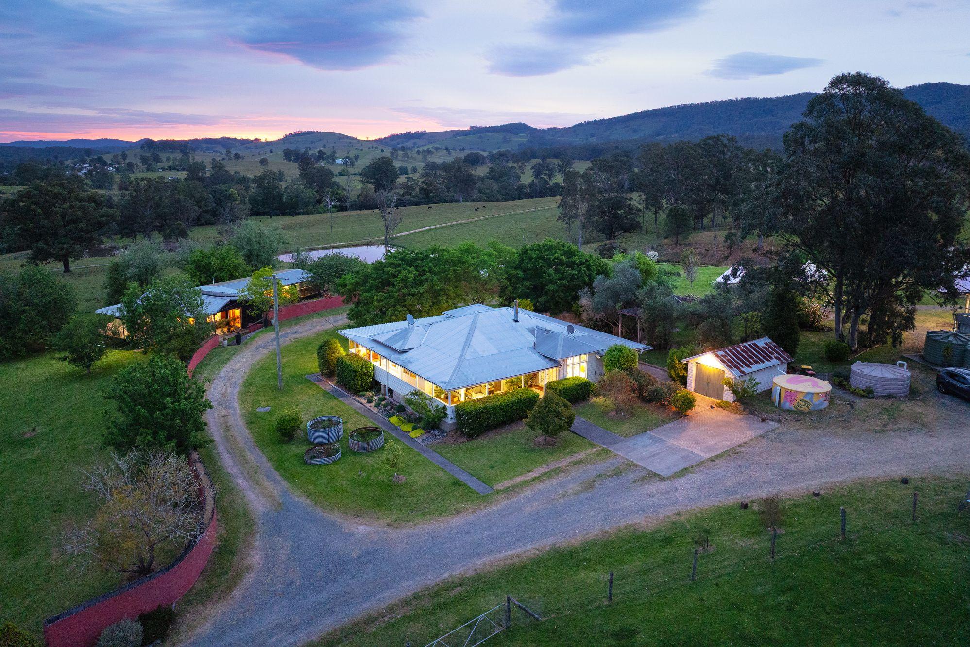 'Glengourdie' Two Homes, Yoga Dome & Guest Facilities on 5.2ha - Lifestyle, Income & Space to Breathe Lifestyle | NSW Wards River, NSW 2422 | Prop-GPT the AI-Powered Property Portal