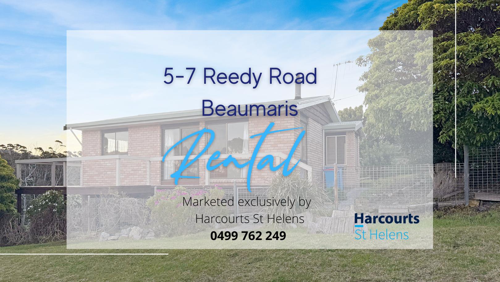 5-7 Reedy Road, BEAUMARIS, TAS 7215 - House for Rent - harcourts.net