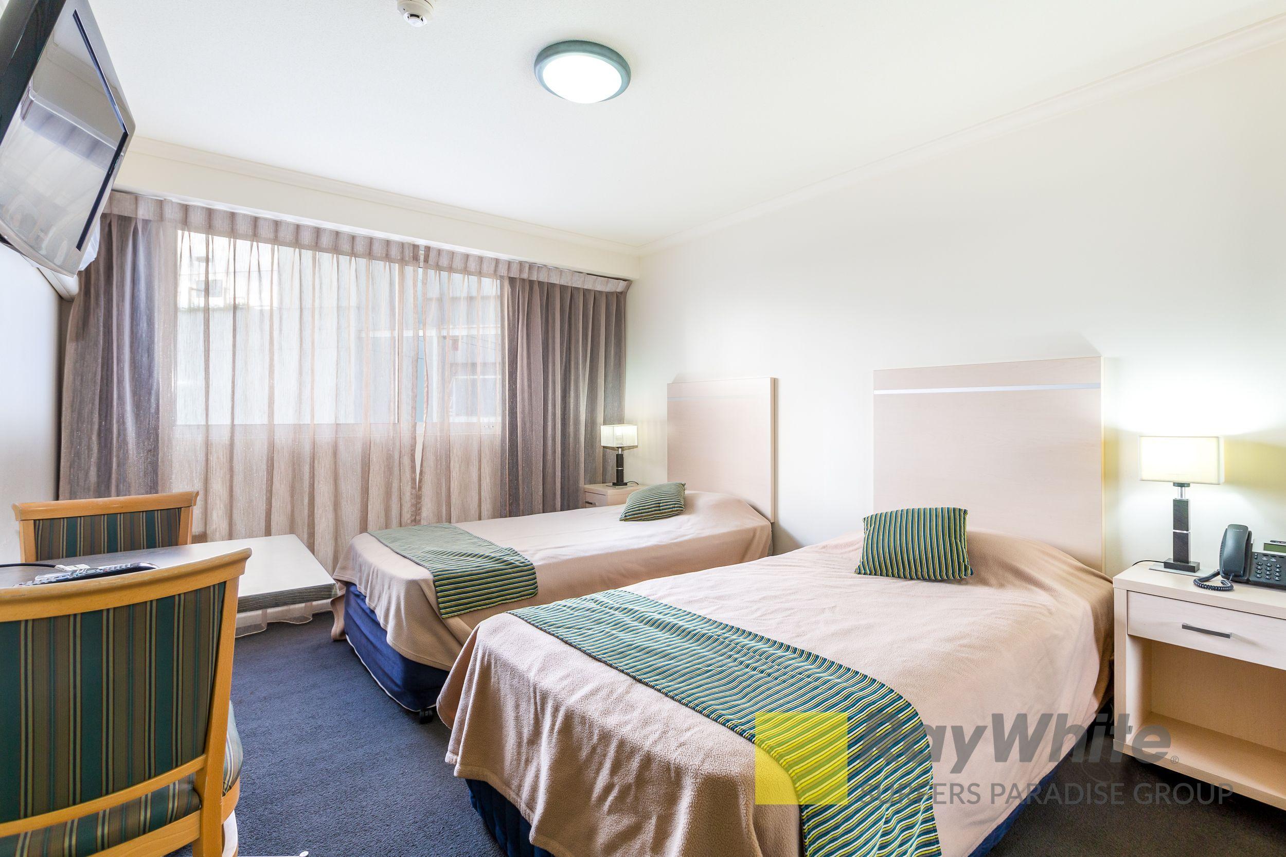 Prop-GPT: Apartment: QLD Surfers Paradise, QLD 4217 Alpha Sovereign Studio Apartment