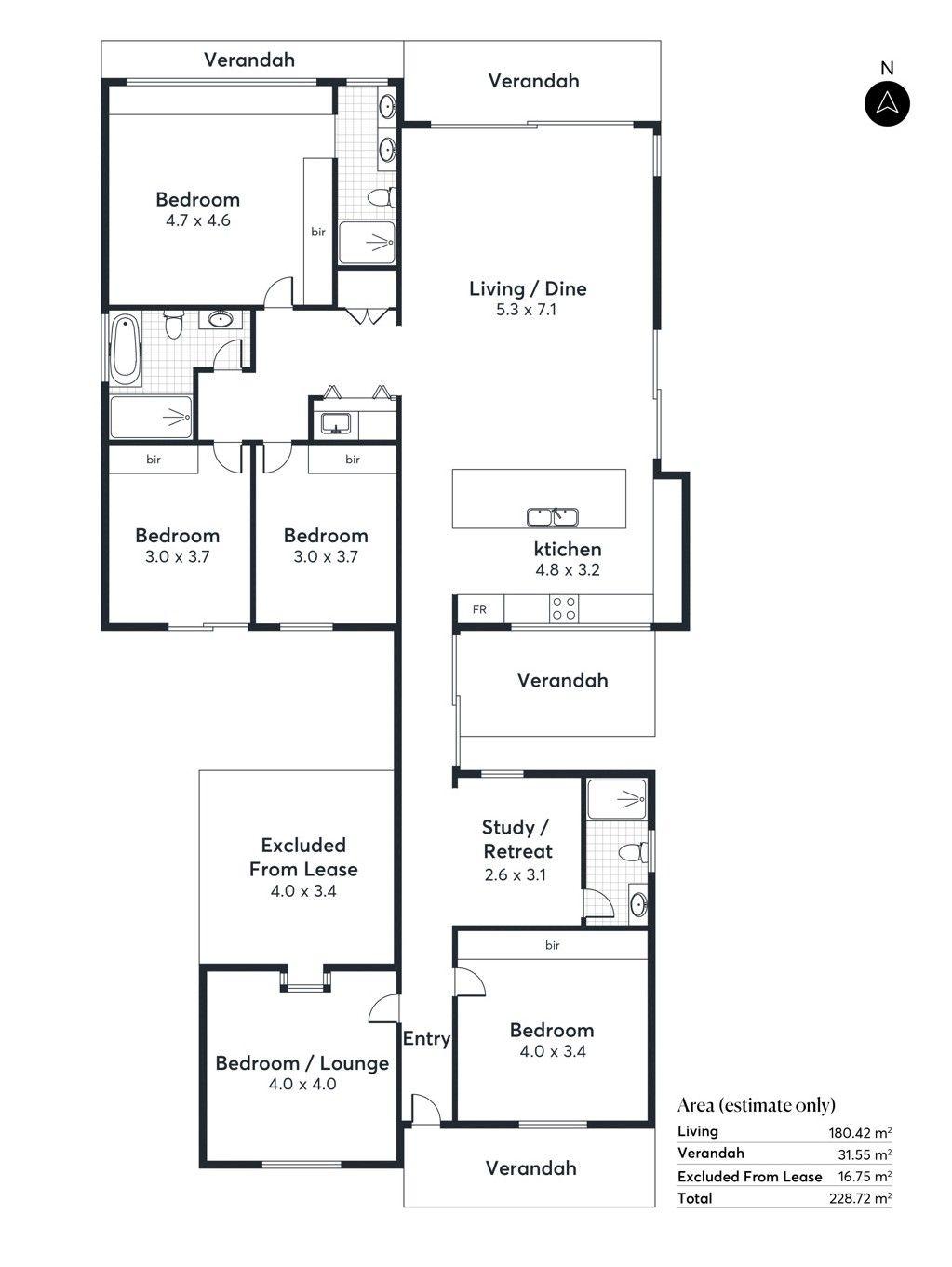 Spacious & Stylish 5-Bedroom Family Haven in Largs Bay