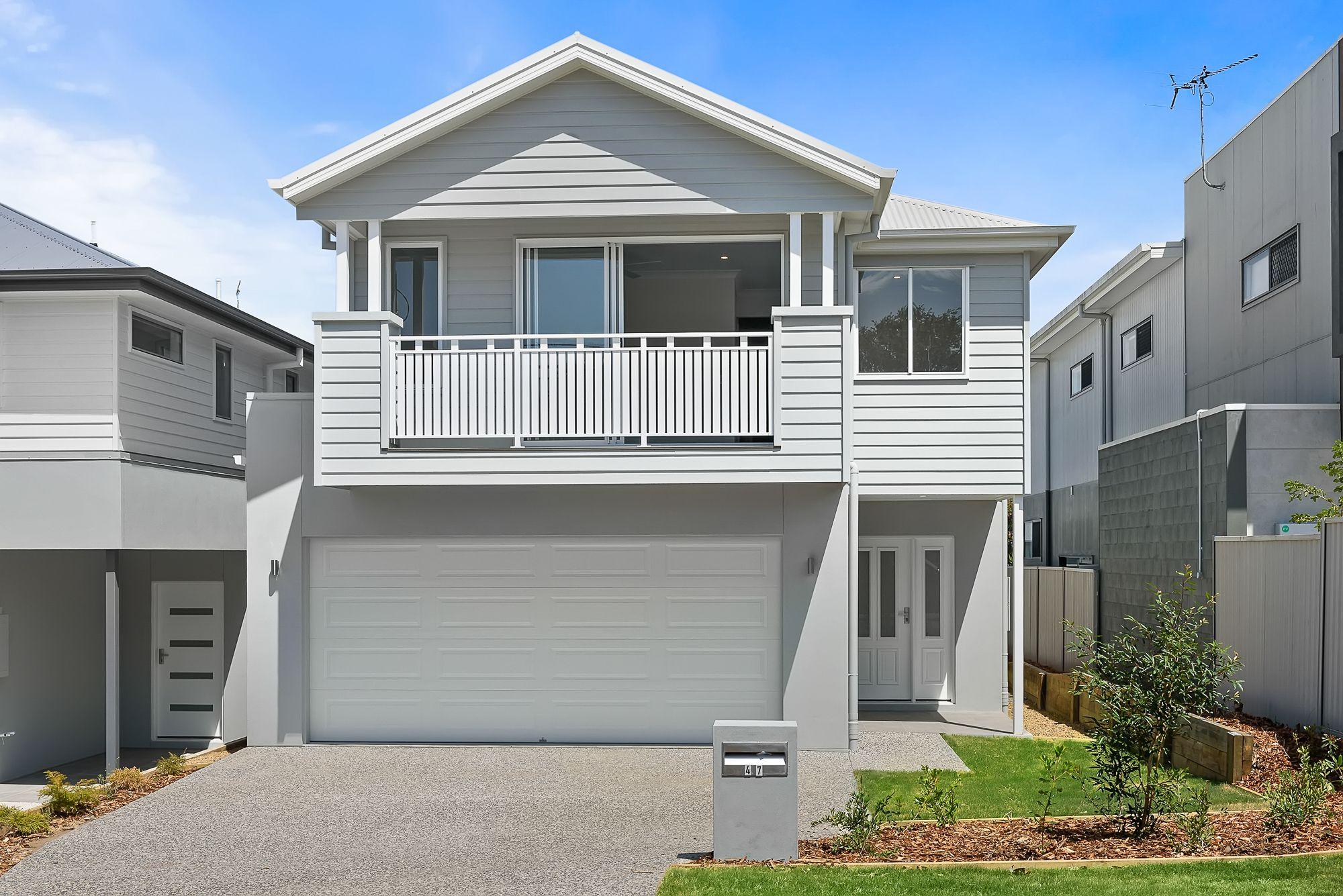 Prop-GPT: House: QLD Oxley, QLD 4075 Hampton's-Inspired Family Home with Style, Space & Comfort