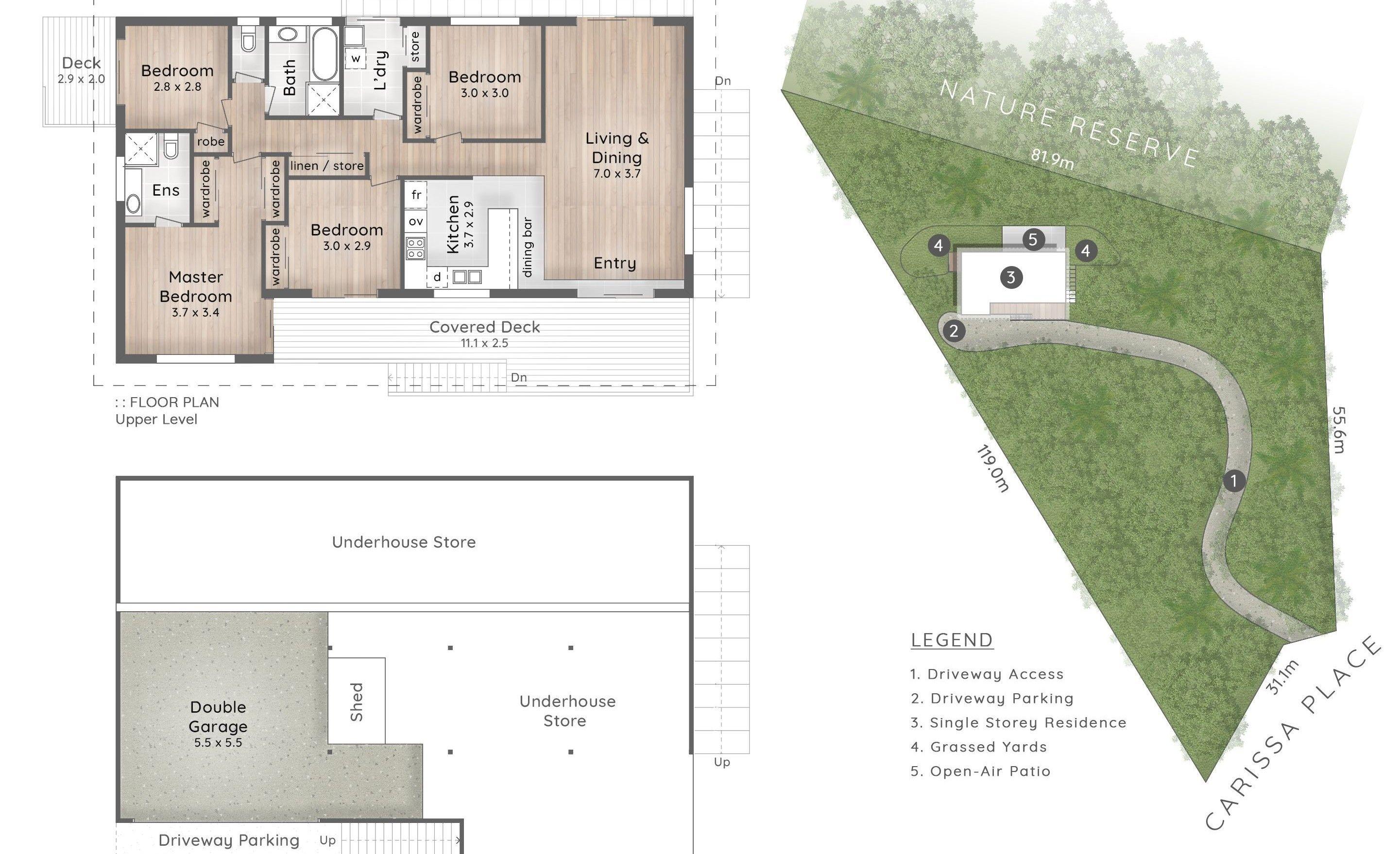 PRIVATE HOME IN BUSH SETTING