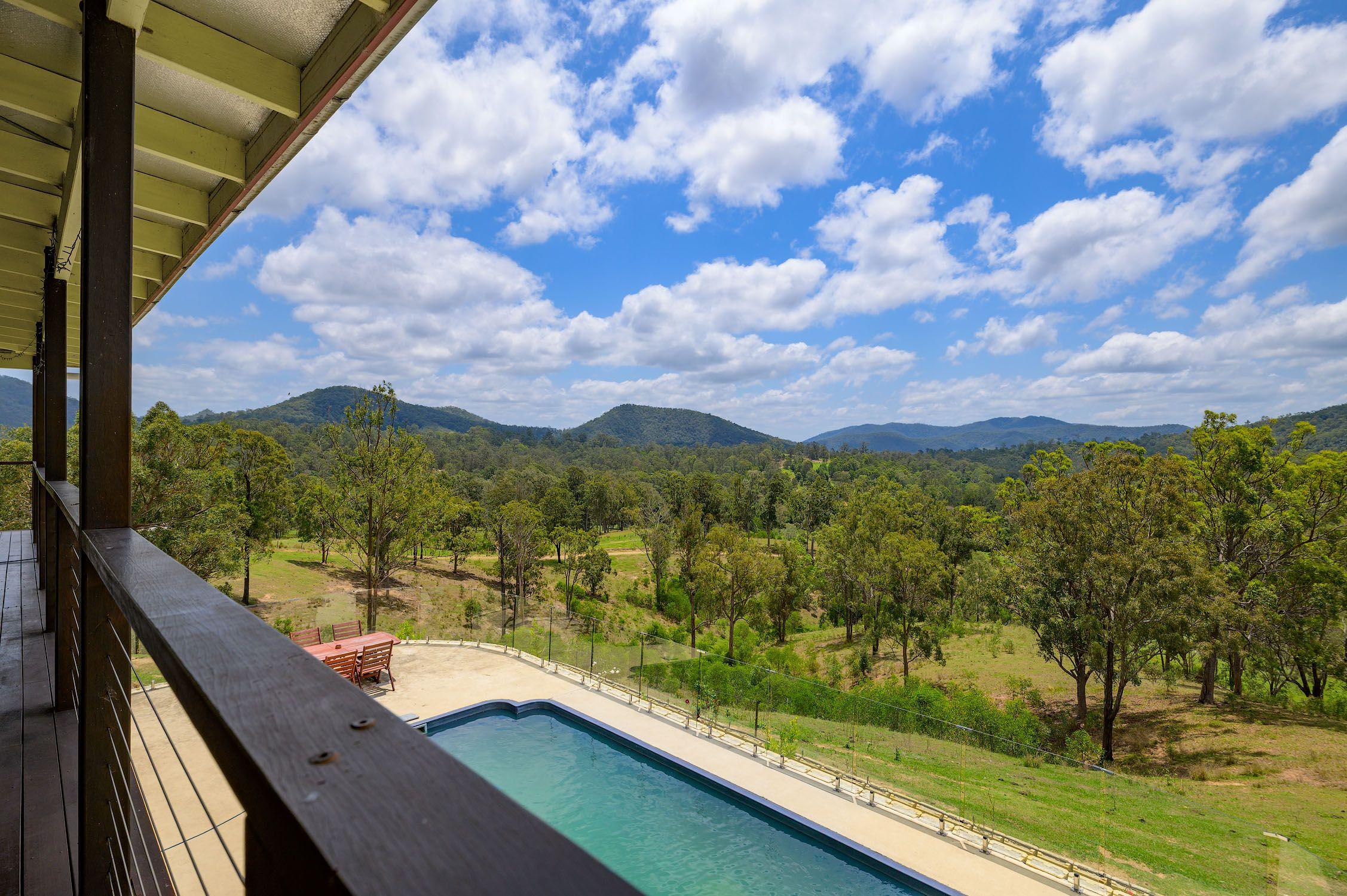 Amamoor Creek Acreage Oasis: Breathtaking Views & Self-Sufficient Living