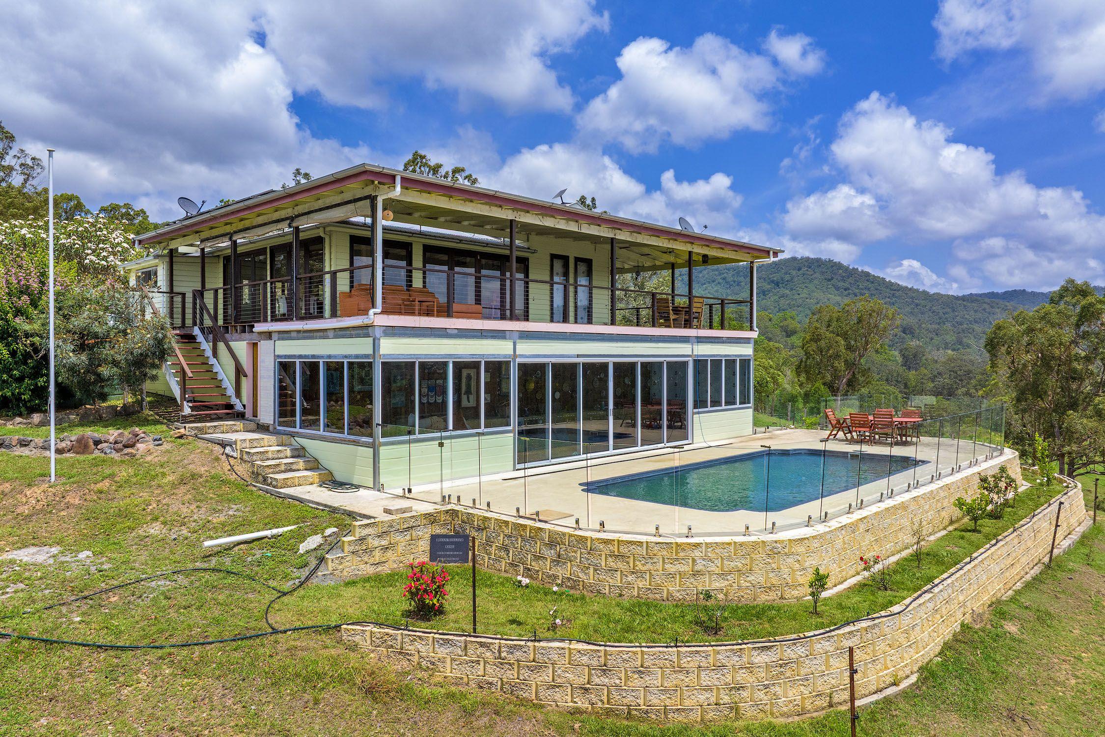 Amamoor Creek Acreage Oasis: Breathtaking Views & Self-Sufficient Living