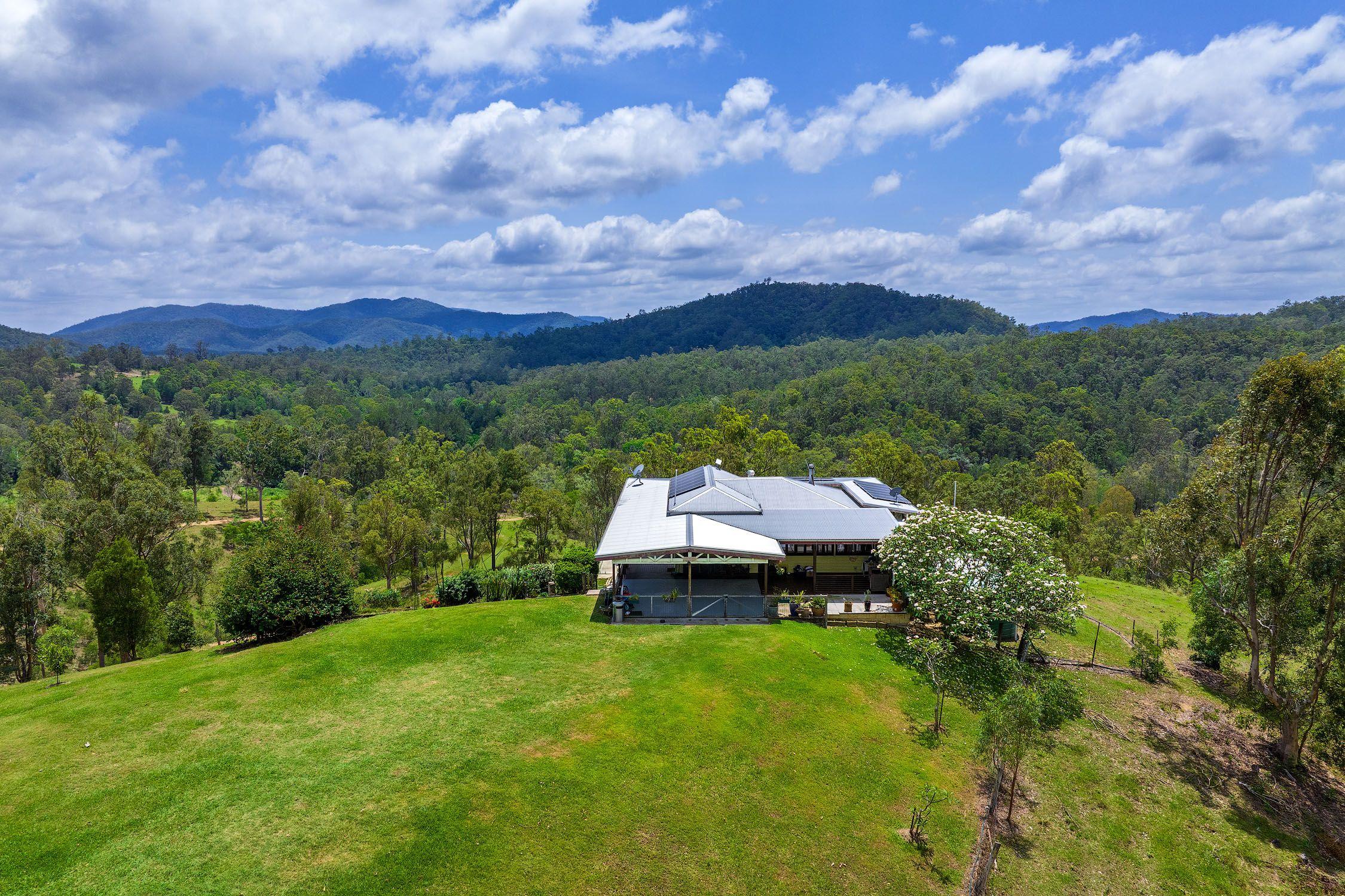 Amamoor Creek Acreage Oasis: Breathtaking Views & Self-Sufficient Living