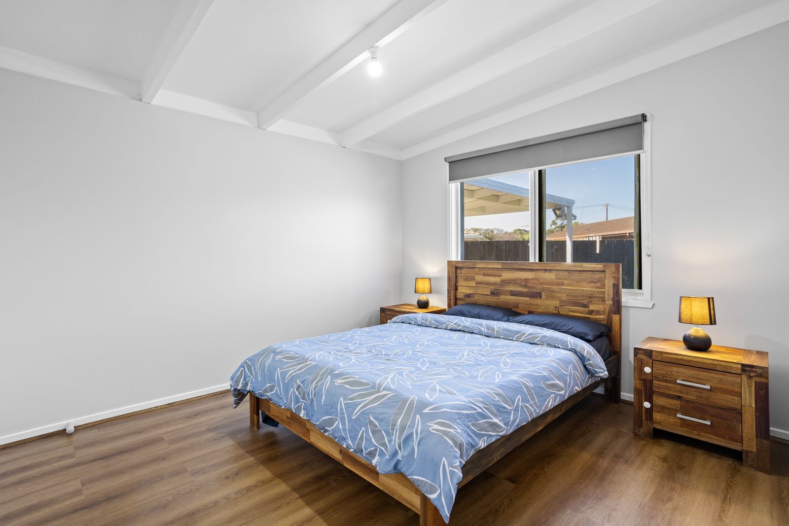 Three bedroom home with a large shed