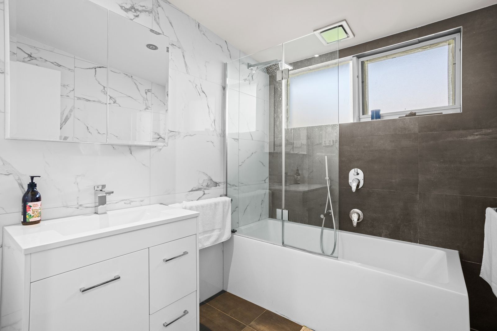 Three bedroom home with a large shed